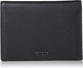 TUMINassau L-Fold - Card Holder Wallet for Men & Women - With ID Window - Nappa Leather Material - Textured Black
