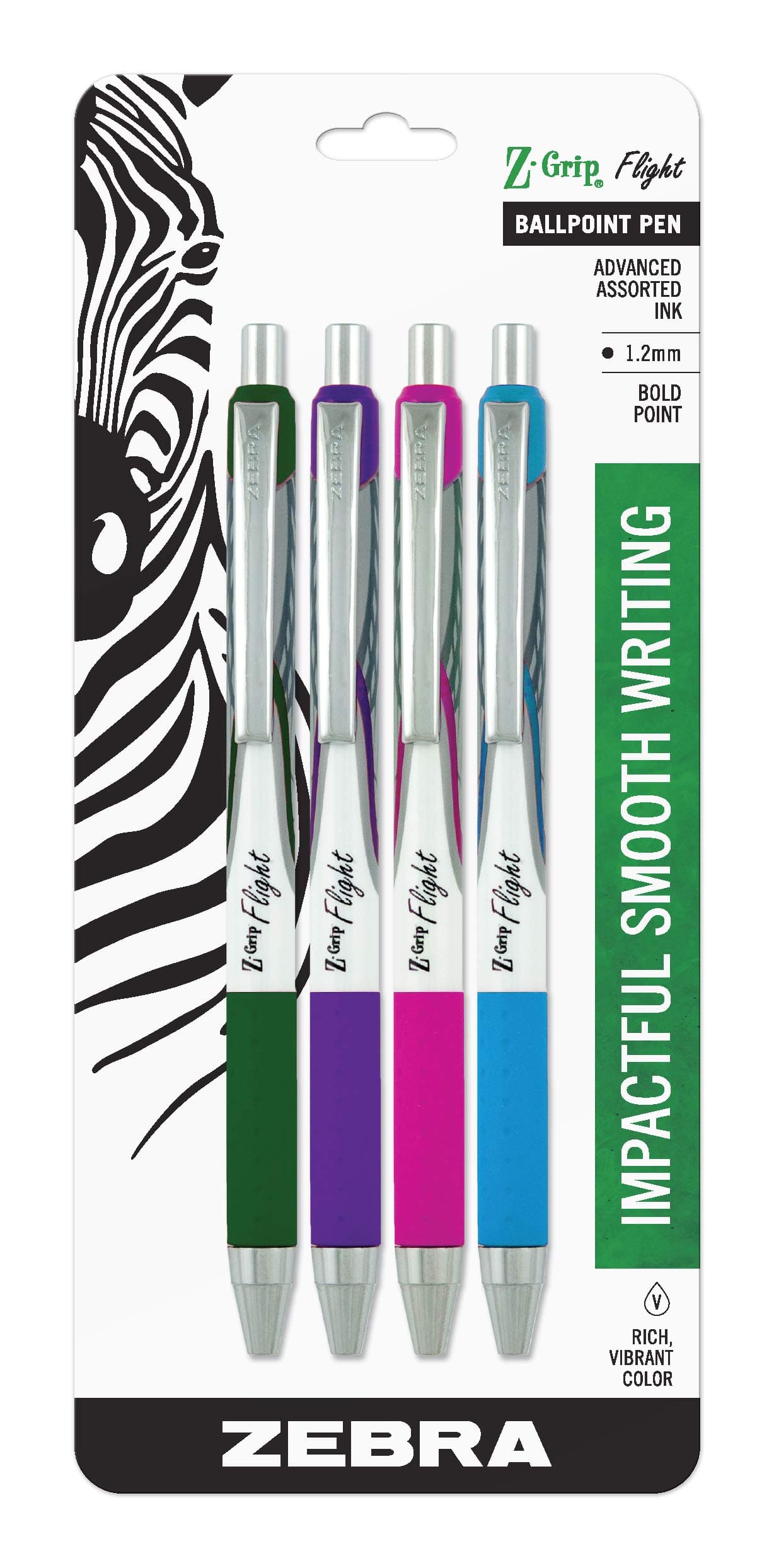 ZEBRA - *Zgrp Ft Rt Bp Fash 4Pk