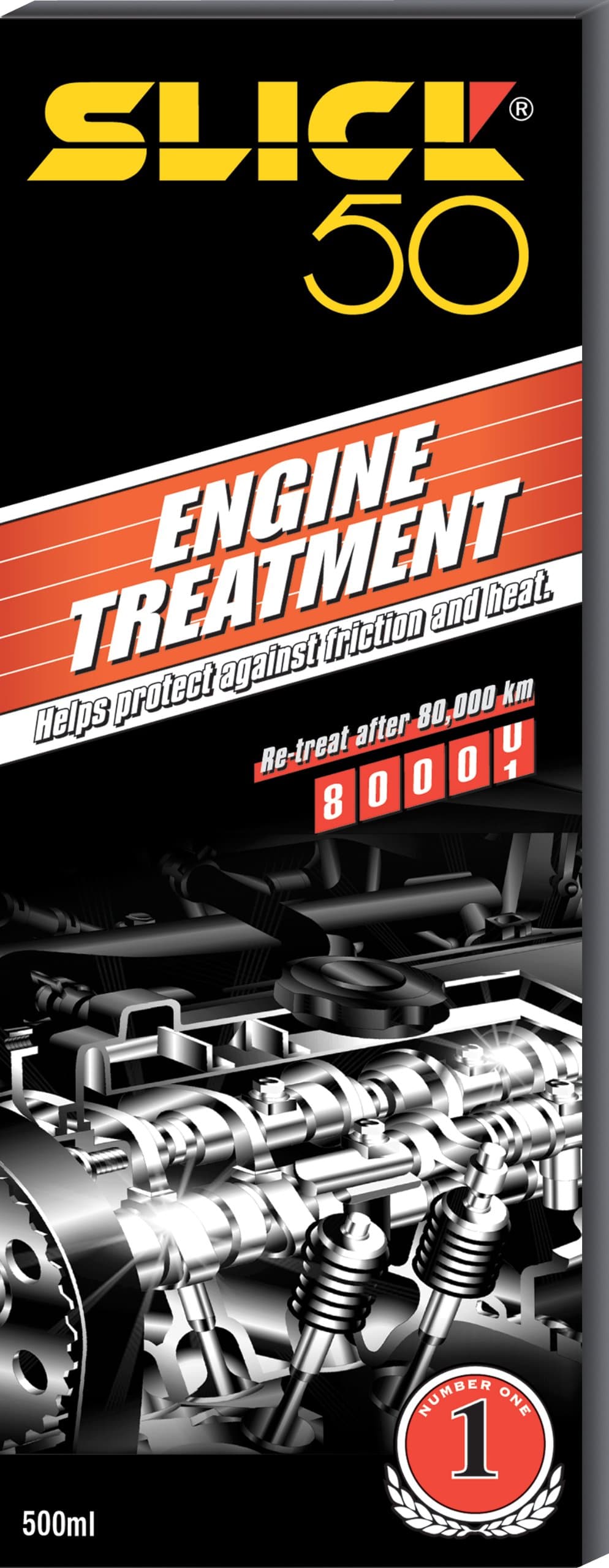 Slick 50 613399500 Engine Treatment, 500 Ml