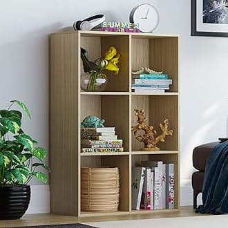 Durham 6 tier cube bookcase