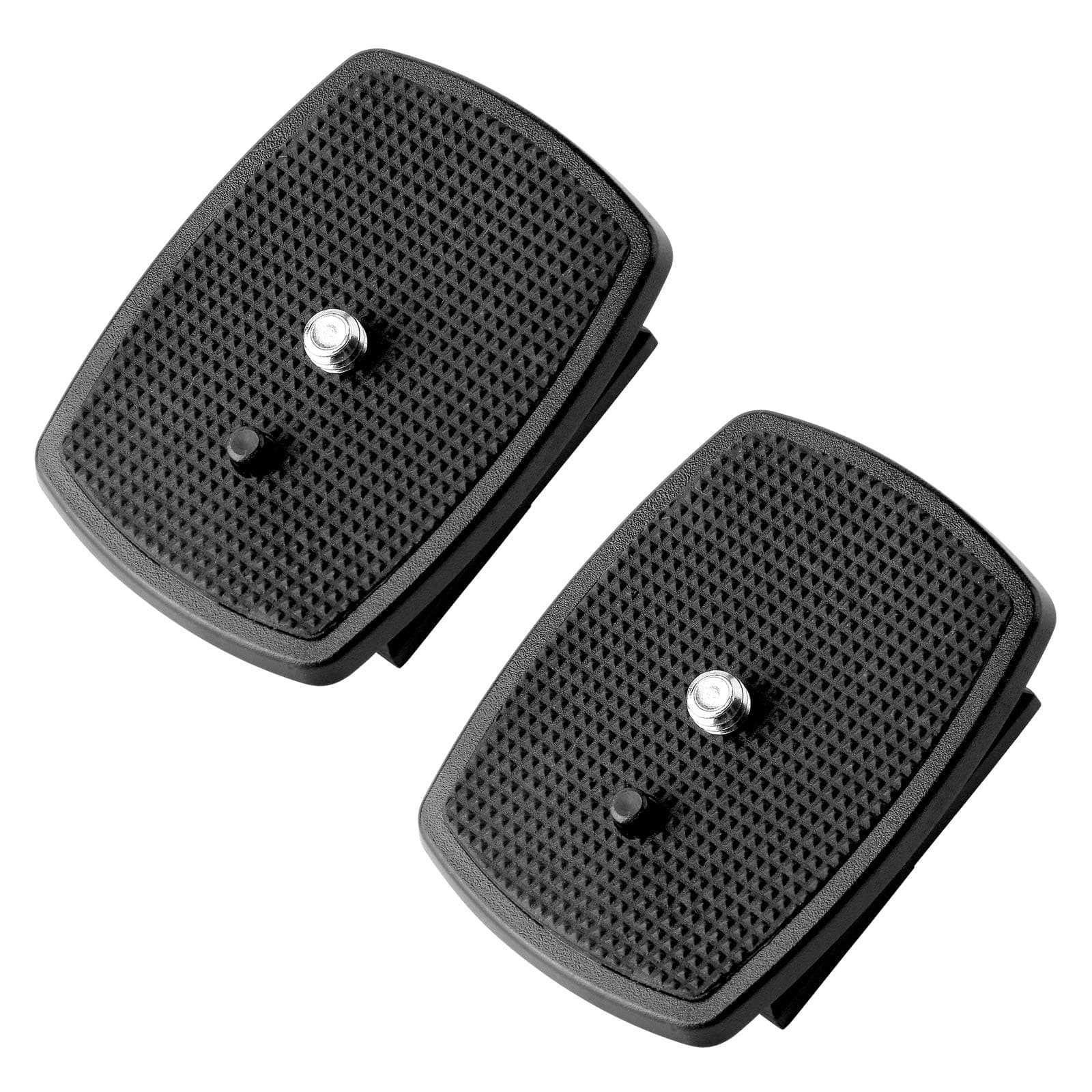 2 Pack QR Plate(43x43mm) Quick Release Plate Replacement for Velbon Tripods CX-460 CX-460mini CX-444 CX-888 CX-470 CX-570 CX-690 DF-50
