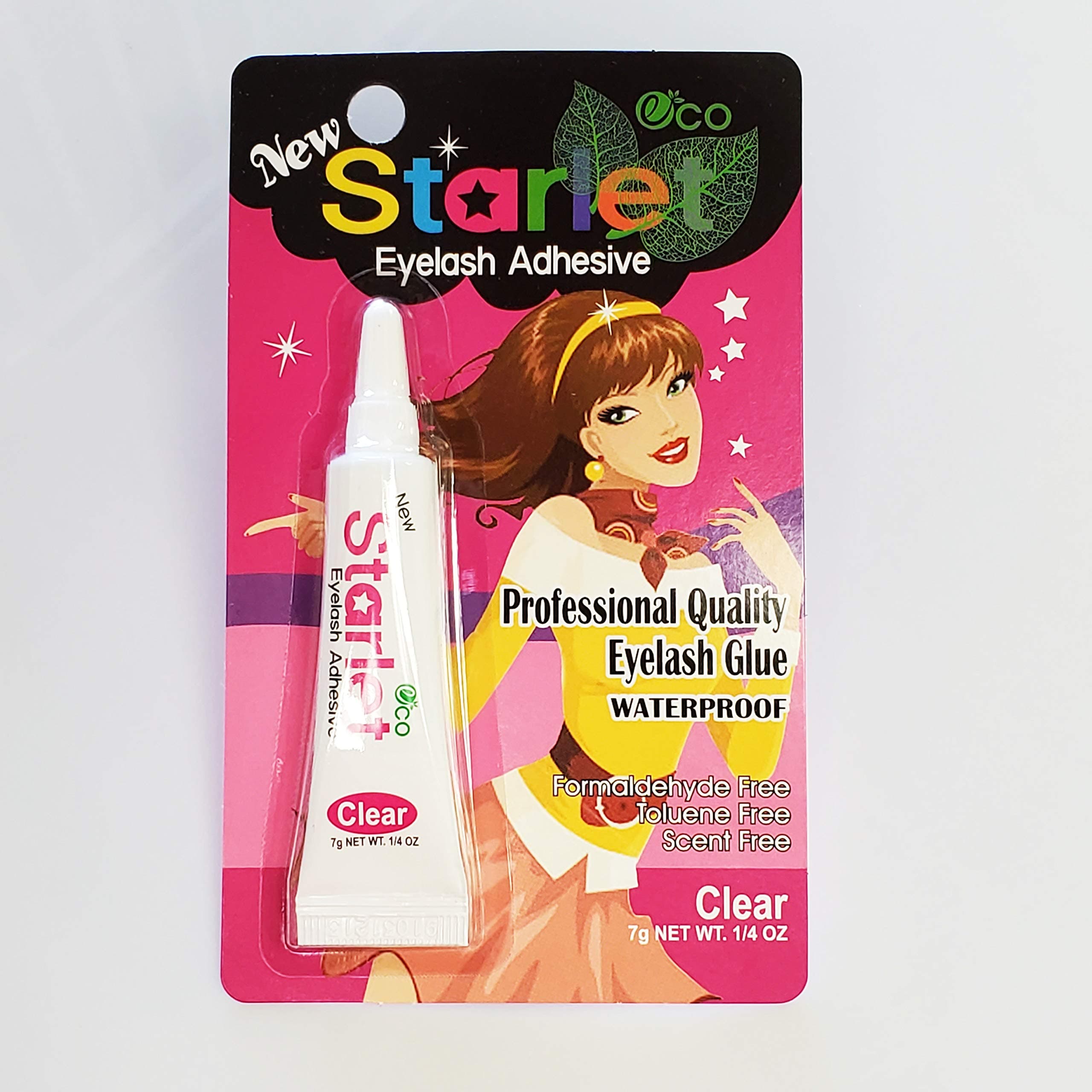 Starlet Clear Fast Drying Waterproof False Eyelash Glue Adhesive 1 Tube