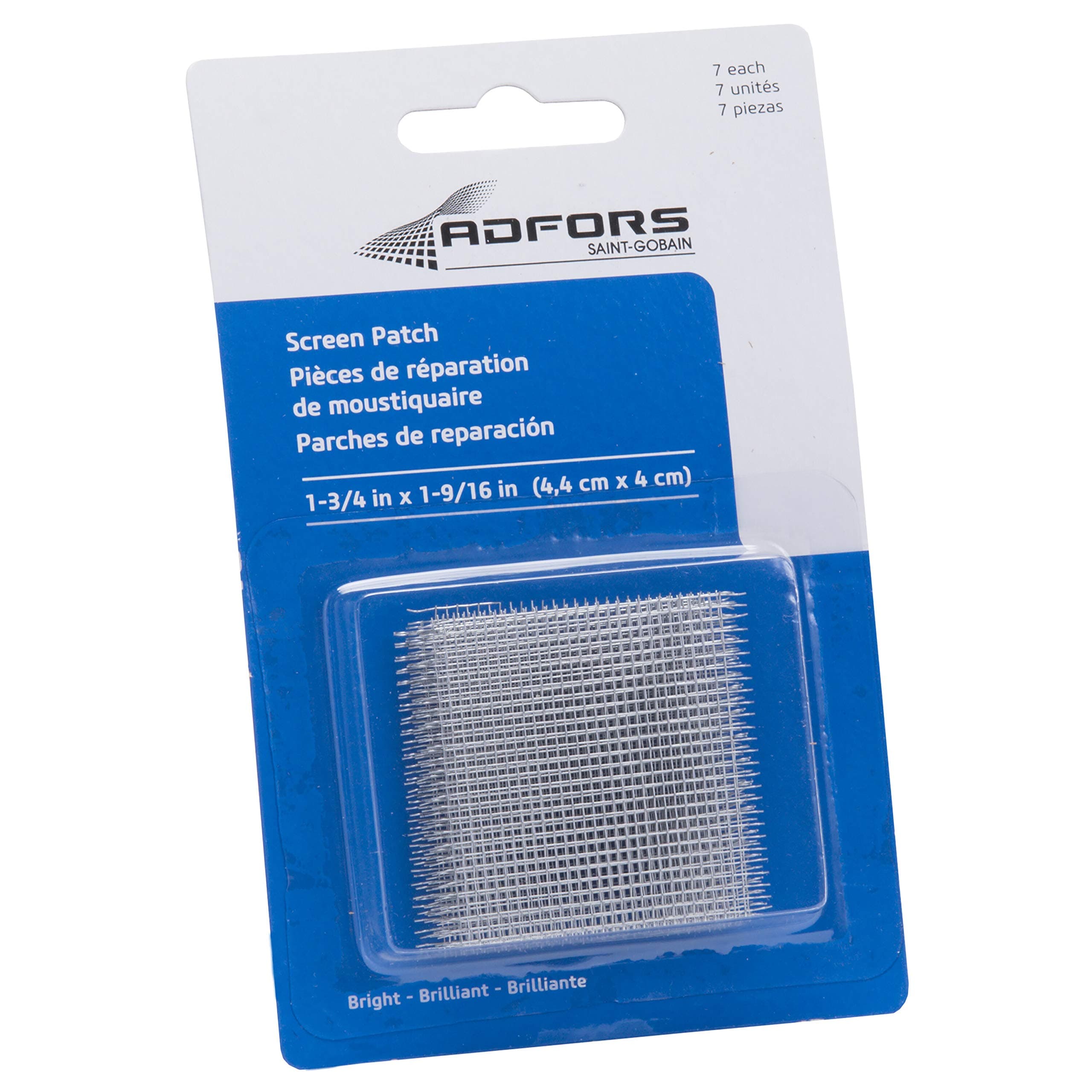Saint-Gobain ADFORS ADFORS Aluminum Screen Patch Repair Kit, Bright