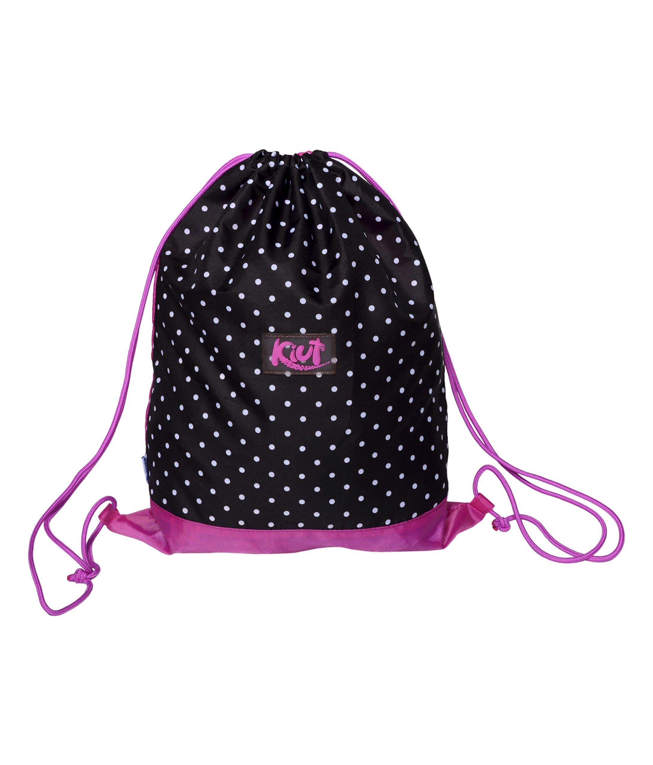 Kiut SL Women's Drawstring Bag Black/Pink