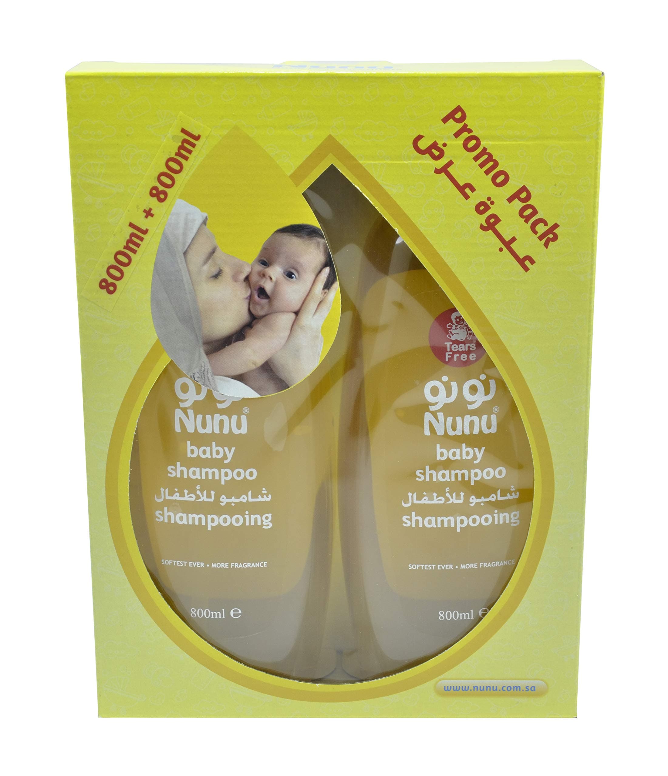 NUNU Baby Shampoo 800 ml