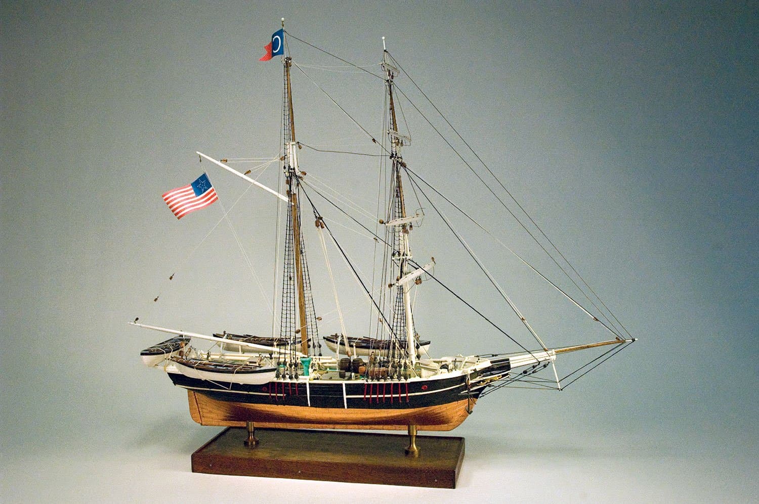Model Shipways Kate Cory 1856 Whaling Brig 3/16" Scale Wood Model Ship Kit to Build