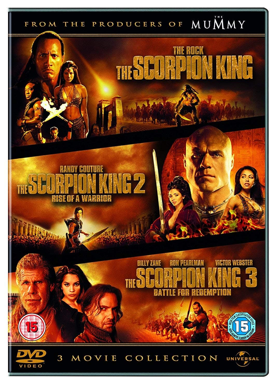 The Scorpion King 1-3 Triple Pack [DVD]