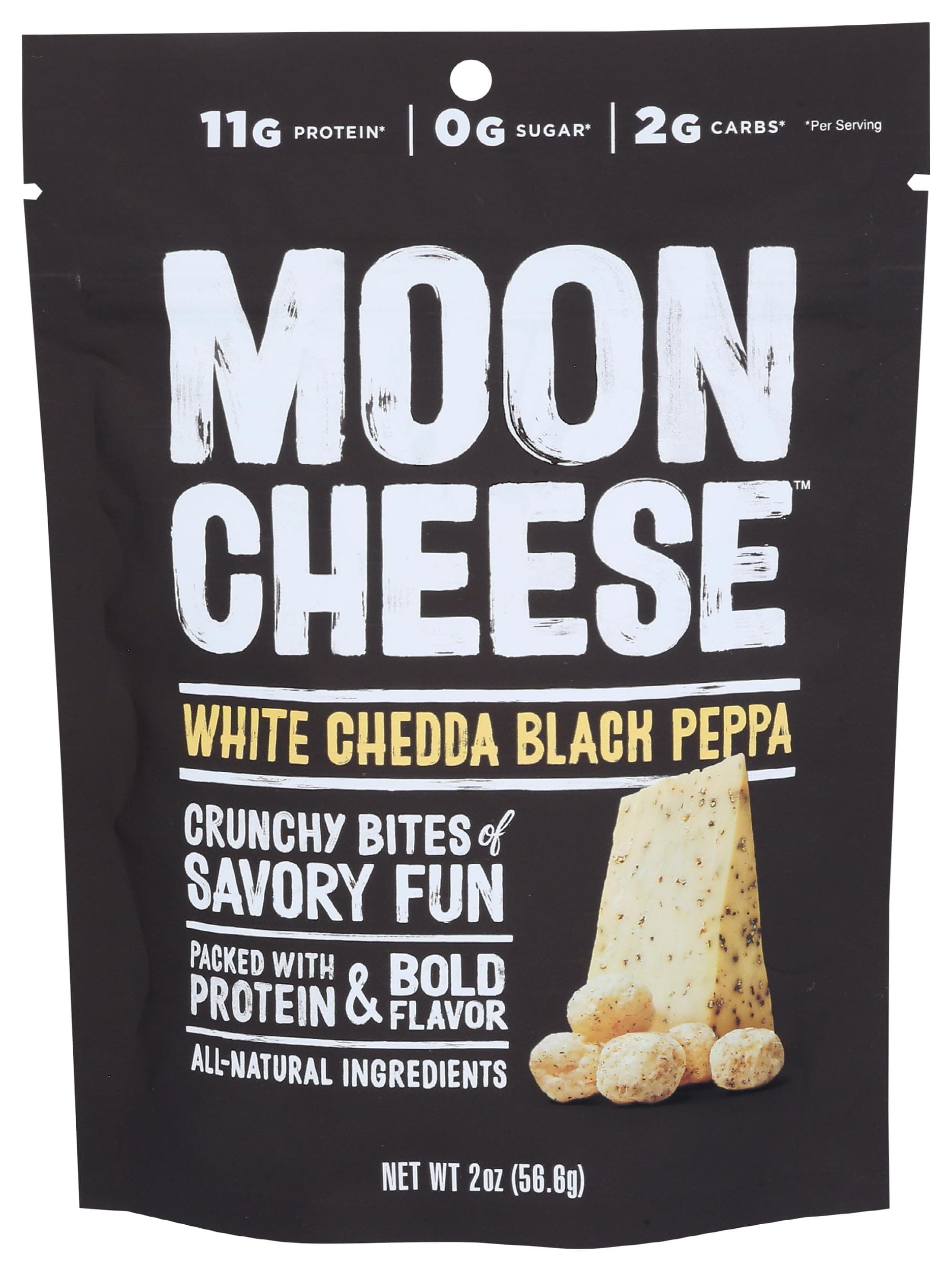 White Cheddar Black Pepper Cheese Snack, 2 OZ