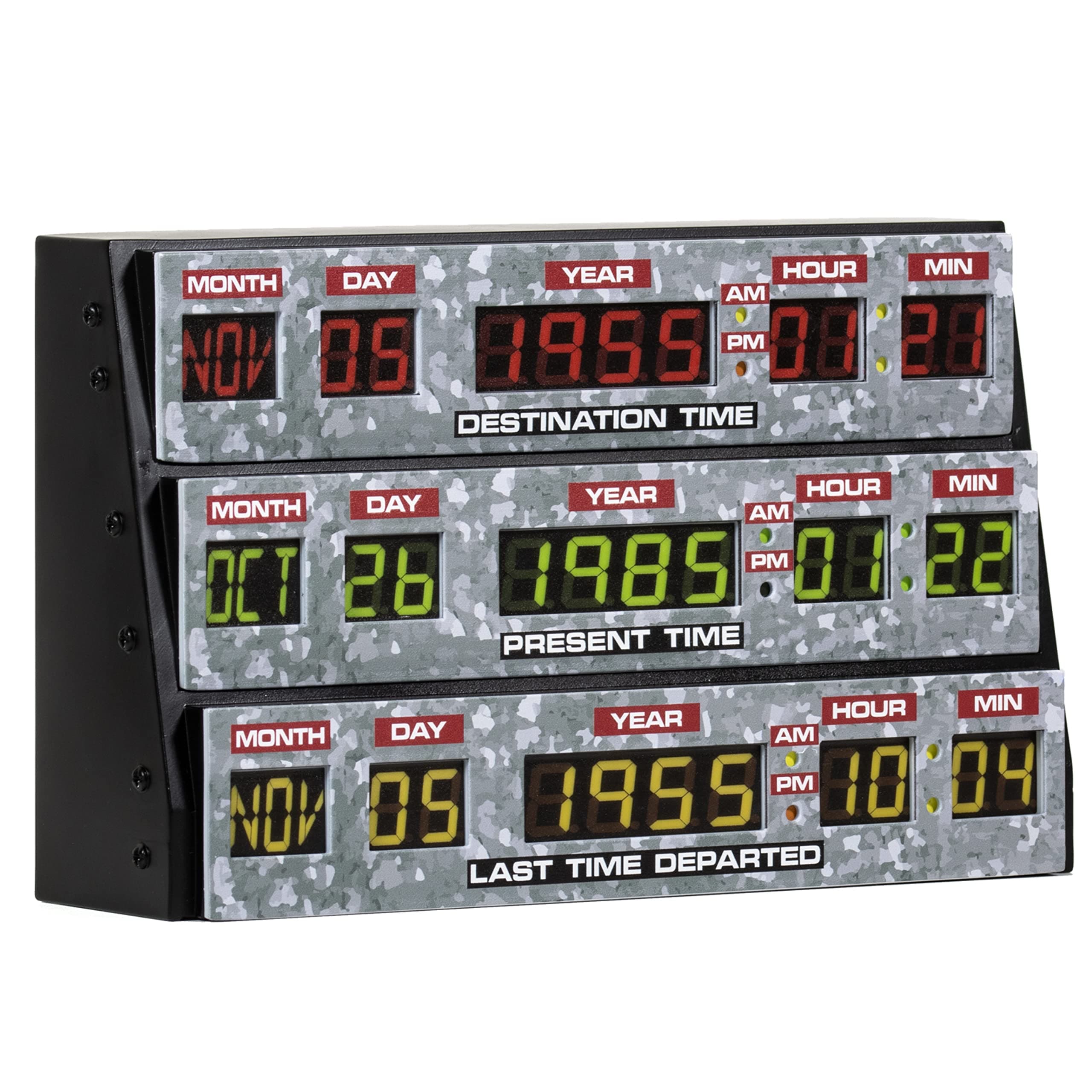 Numskull Back to The Future 3D Lamp Wall Light - Ambient Lighting Gaming Accessory for Bedroom, Home, Study, Office, Work - Official Back to The Future Merchandise