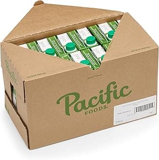 Pacific Foods Organic Coconut Milk, Plant Based Milk, 32 oz Carton (Pack of 12)