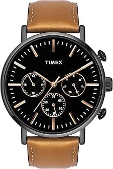 Analog Watch for Men with Round Dial & Water Resistant Man's Wrist Watches