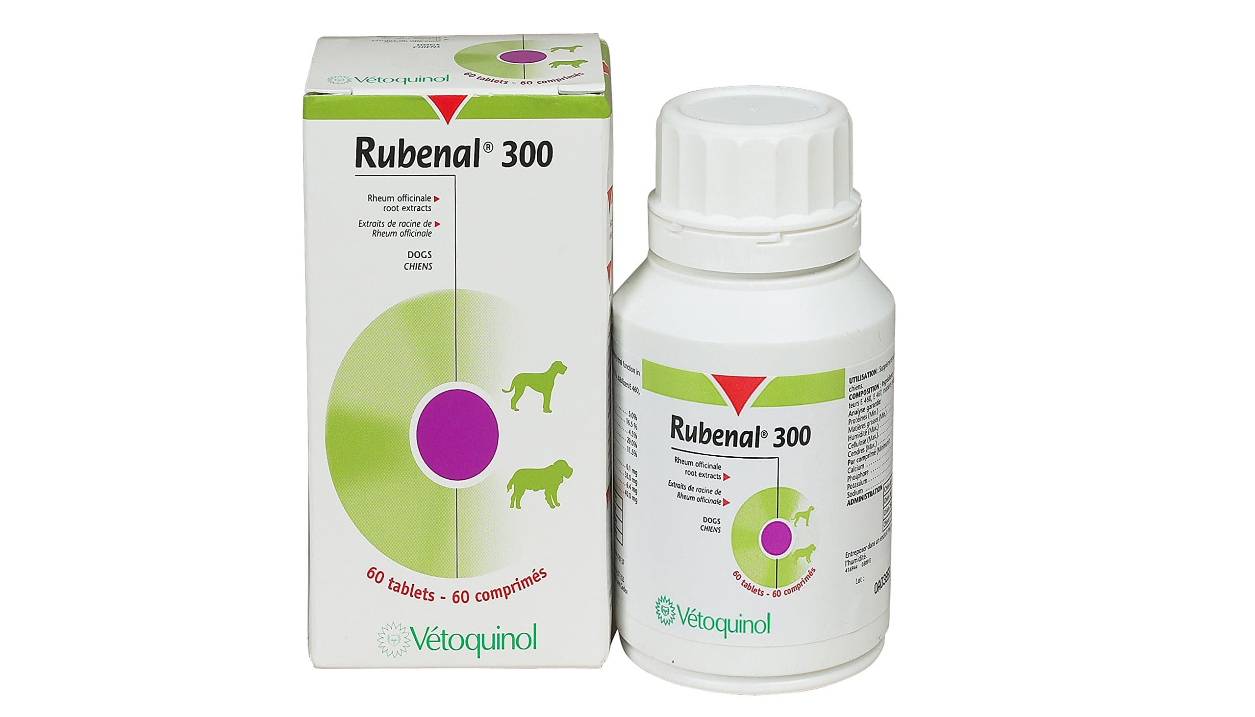 Vetoquinol Rubenal 300 60 Tablets
