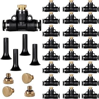 56PC Brass Misting Nozzles Outdoor Cooling System