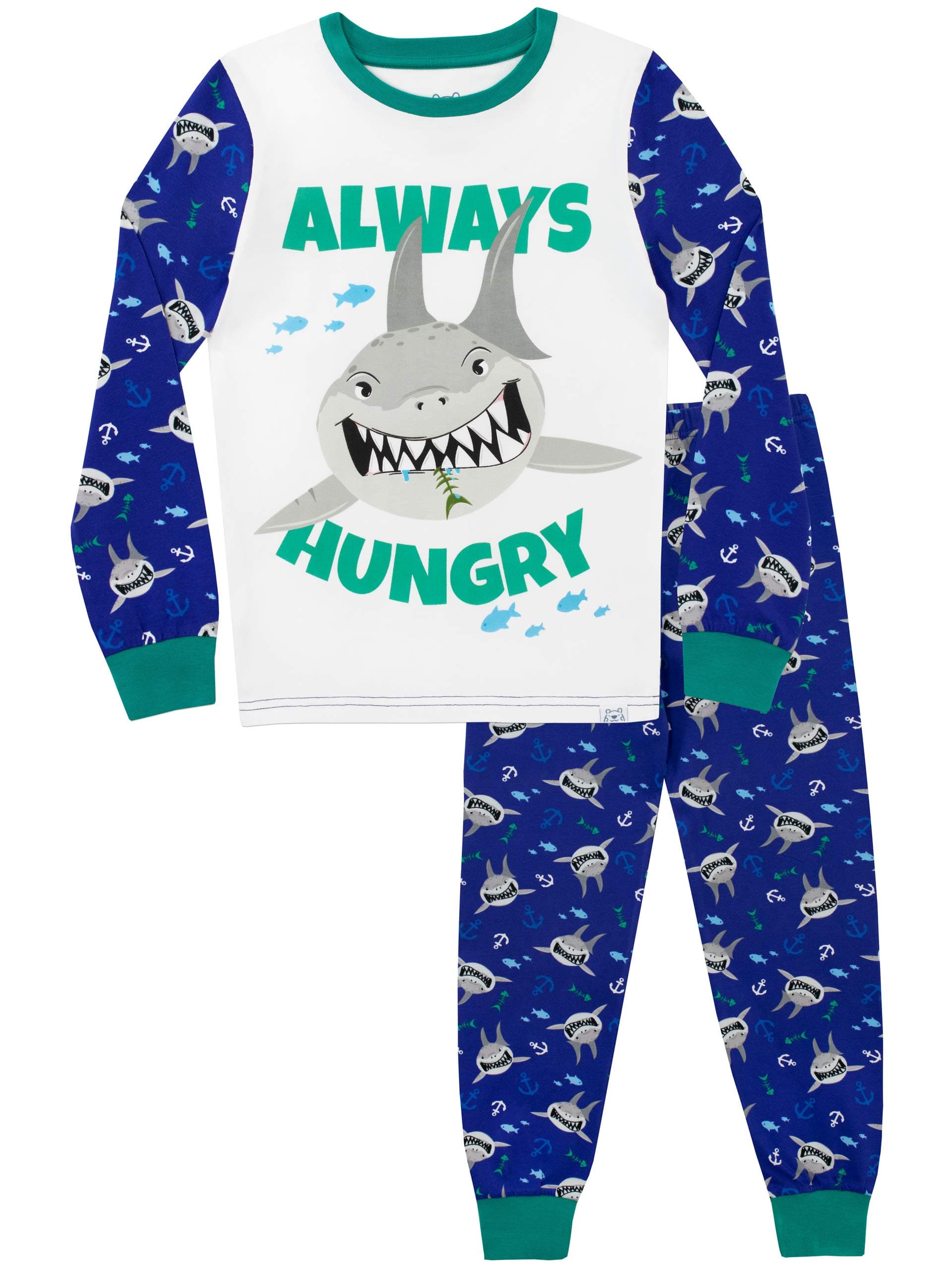 Harry Bear Boys' Shark Pajamas