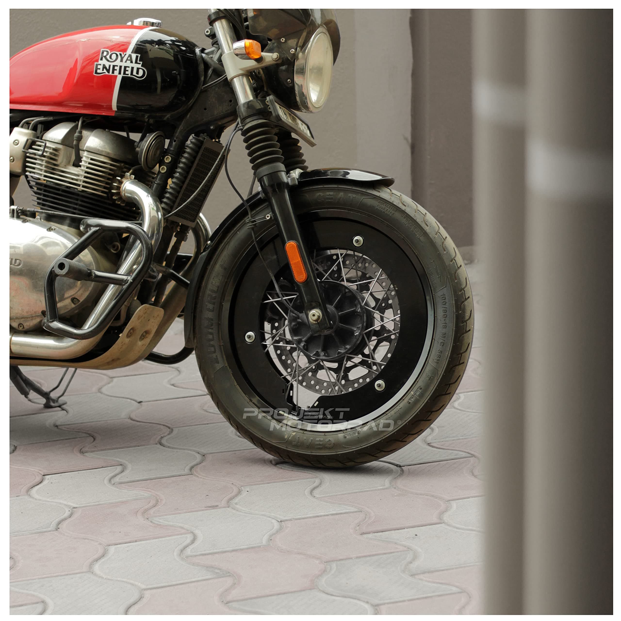 PRO-DISC 18 Inch Front Wheel Cover for GT650/Interceptor 650 (Gloss Black)