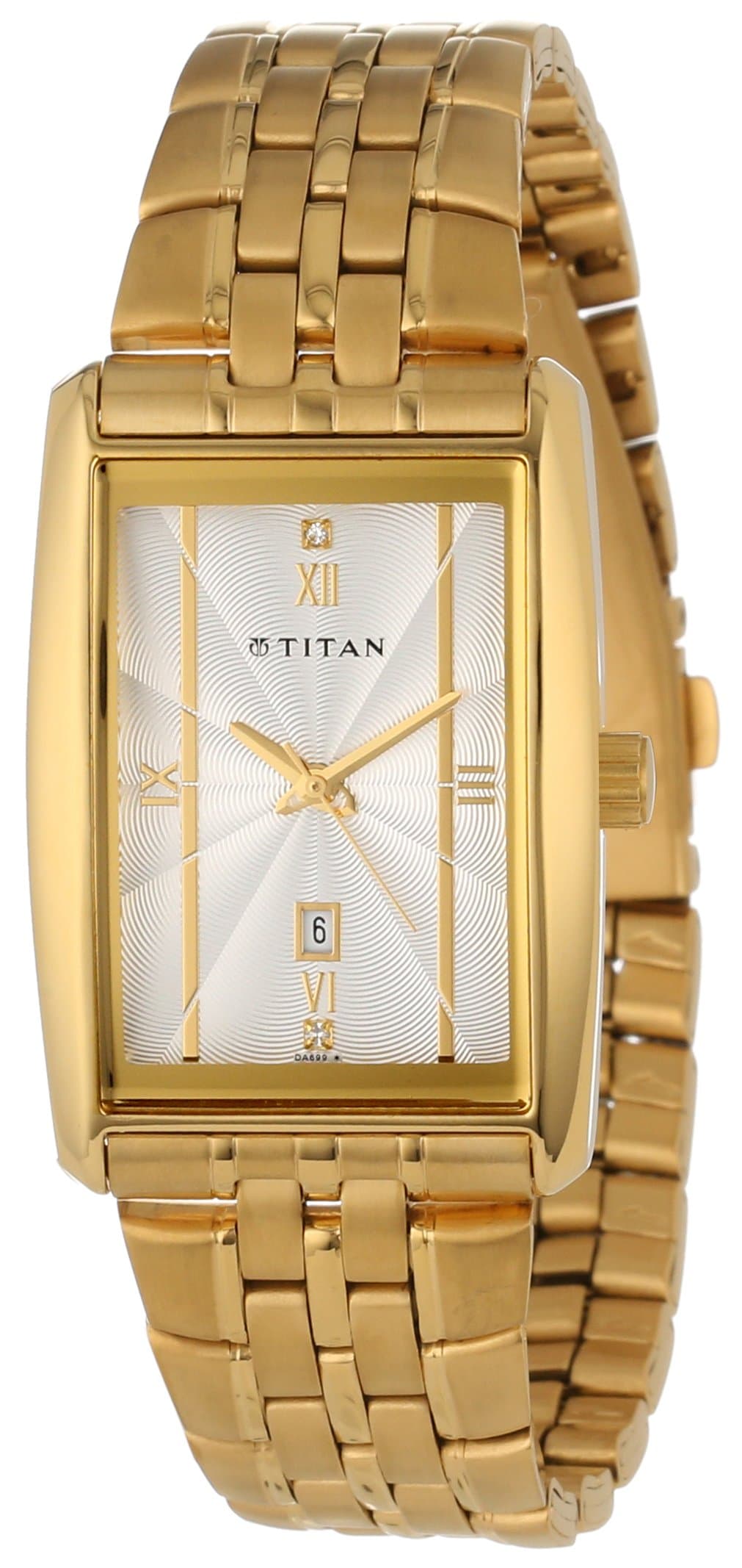 Titan Men's 1560YM01 Tycoon Series Date Function Watch