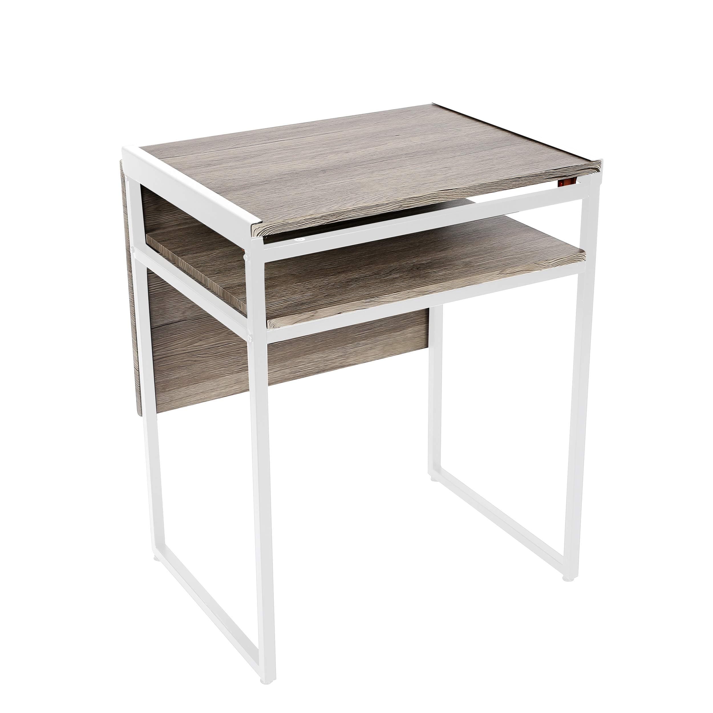 Folding Desk in White