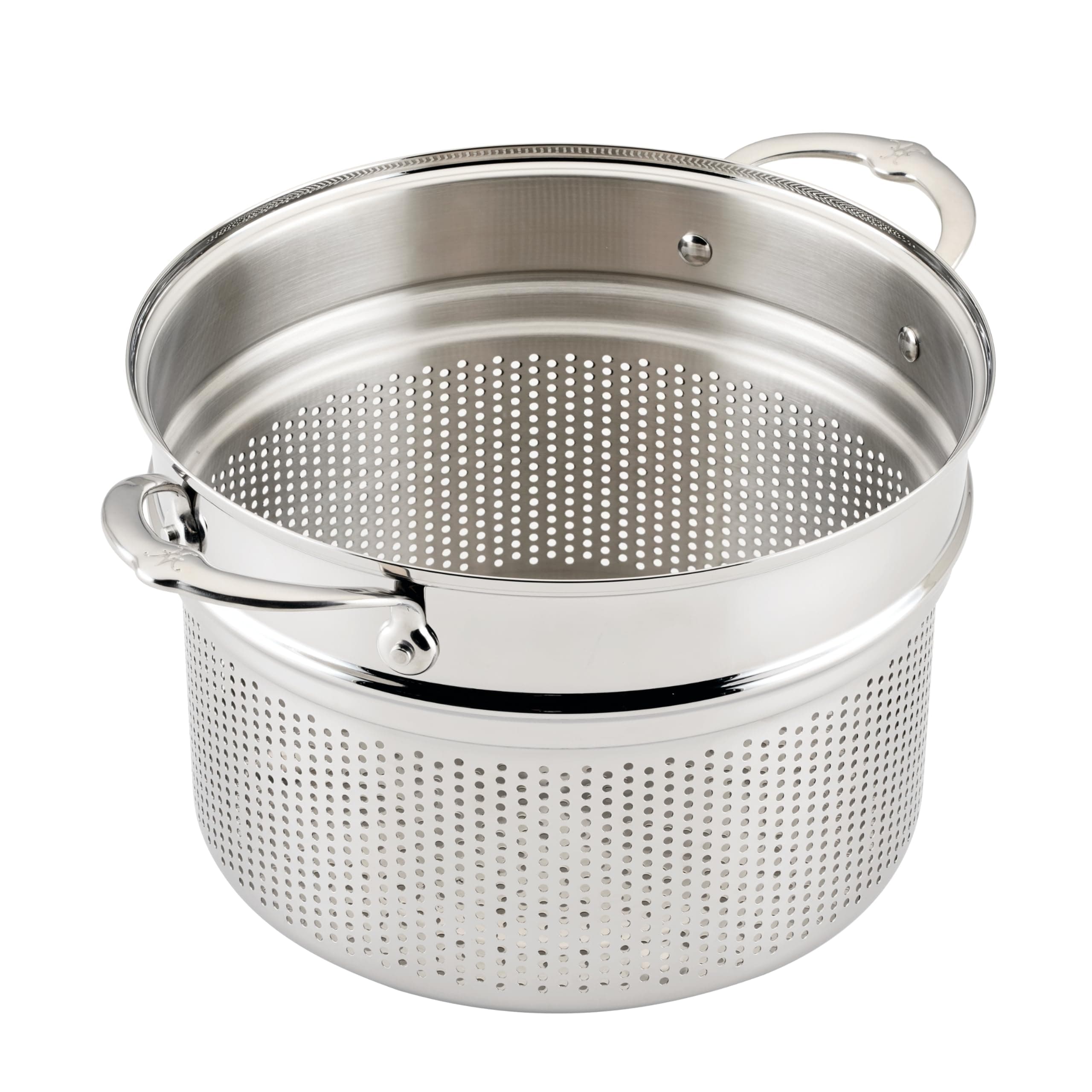 Provision Cookware, Pasta Insert, Silver