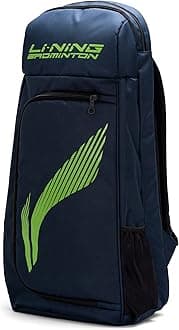 Titan Polyester Badminton Back Pack (Navy)