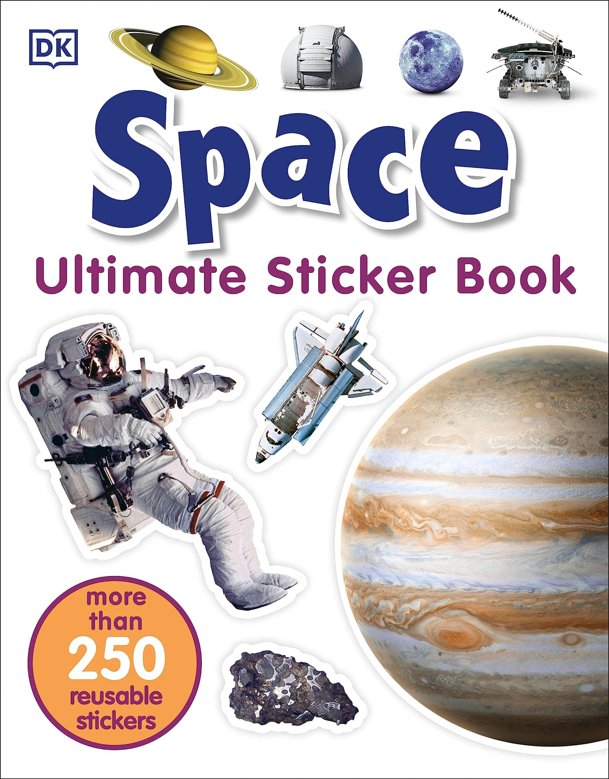 Space Ultimate Sticker Book Paperback – June 1, 2016