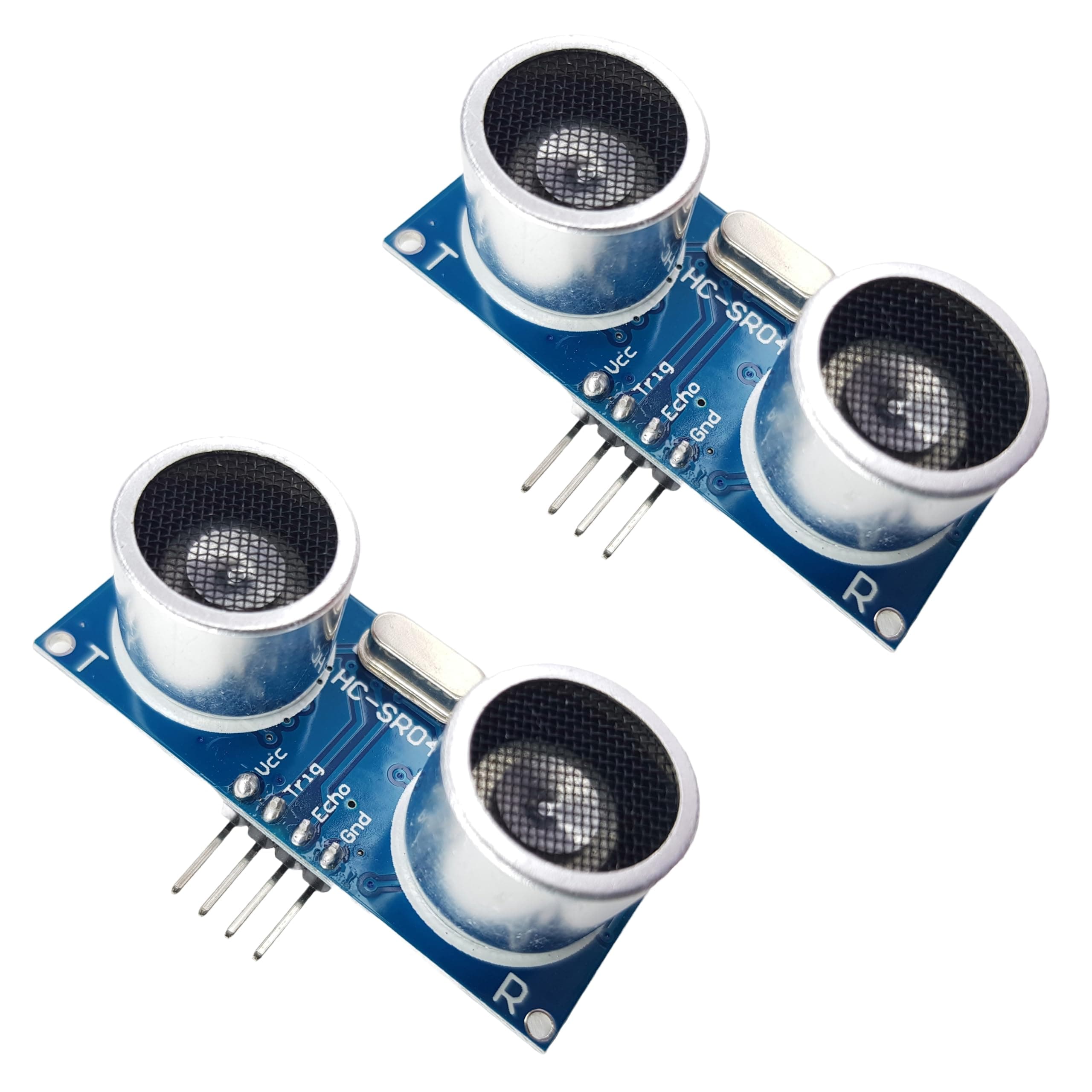 2pcs HC-SR04 Ultrasonic Sensor for Arduino, ESP32, ESP8266, Raspberry Pi