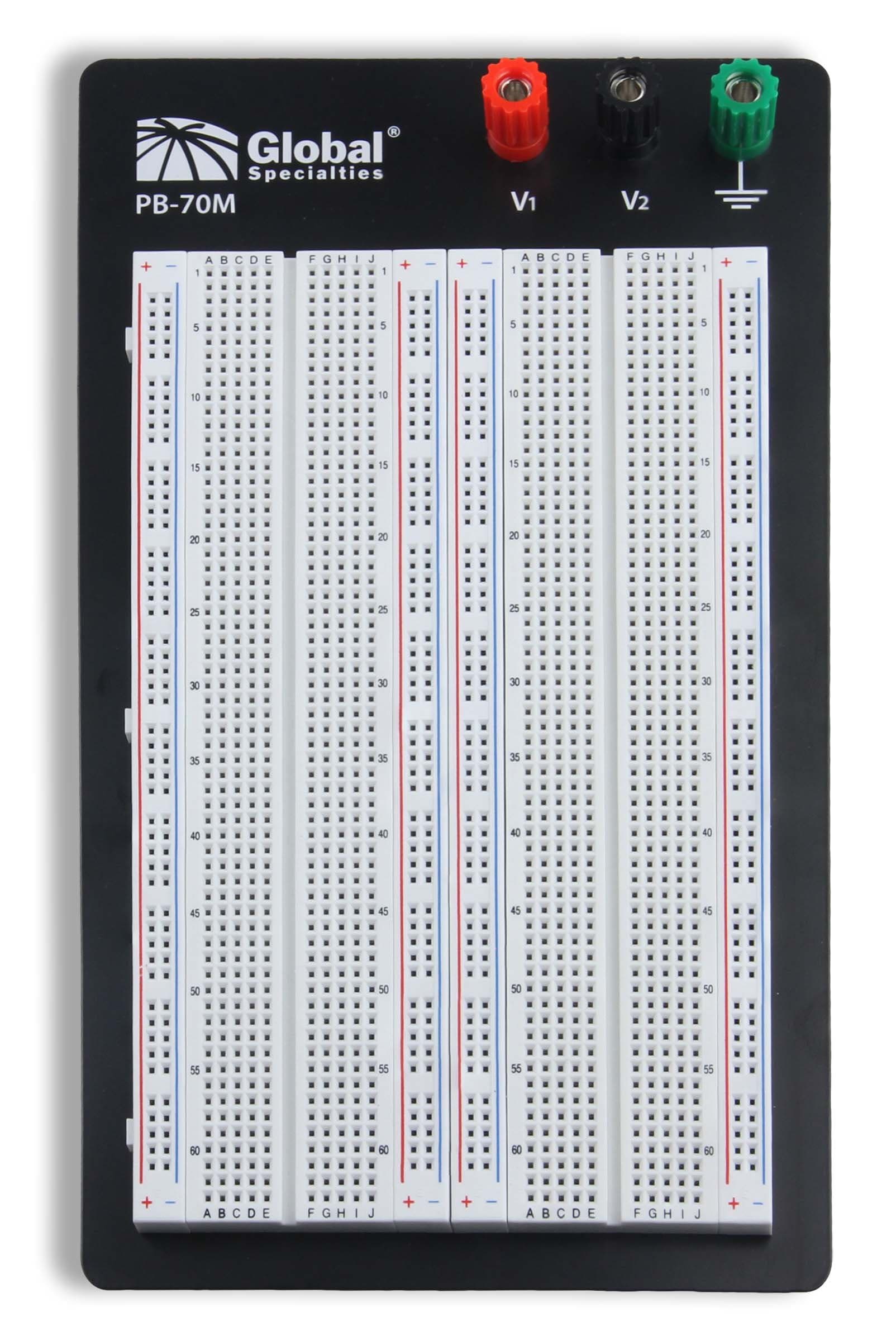 Global Specialties PB-70M Externally Powered 1660 Tie-Point Breadboard