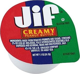 Creamy Peanut Butter, Portion Control, 1.1 Ounce, 120 Count