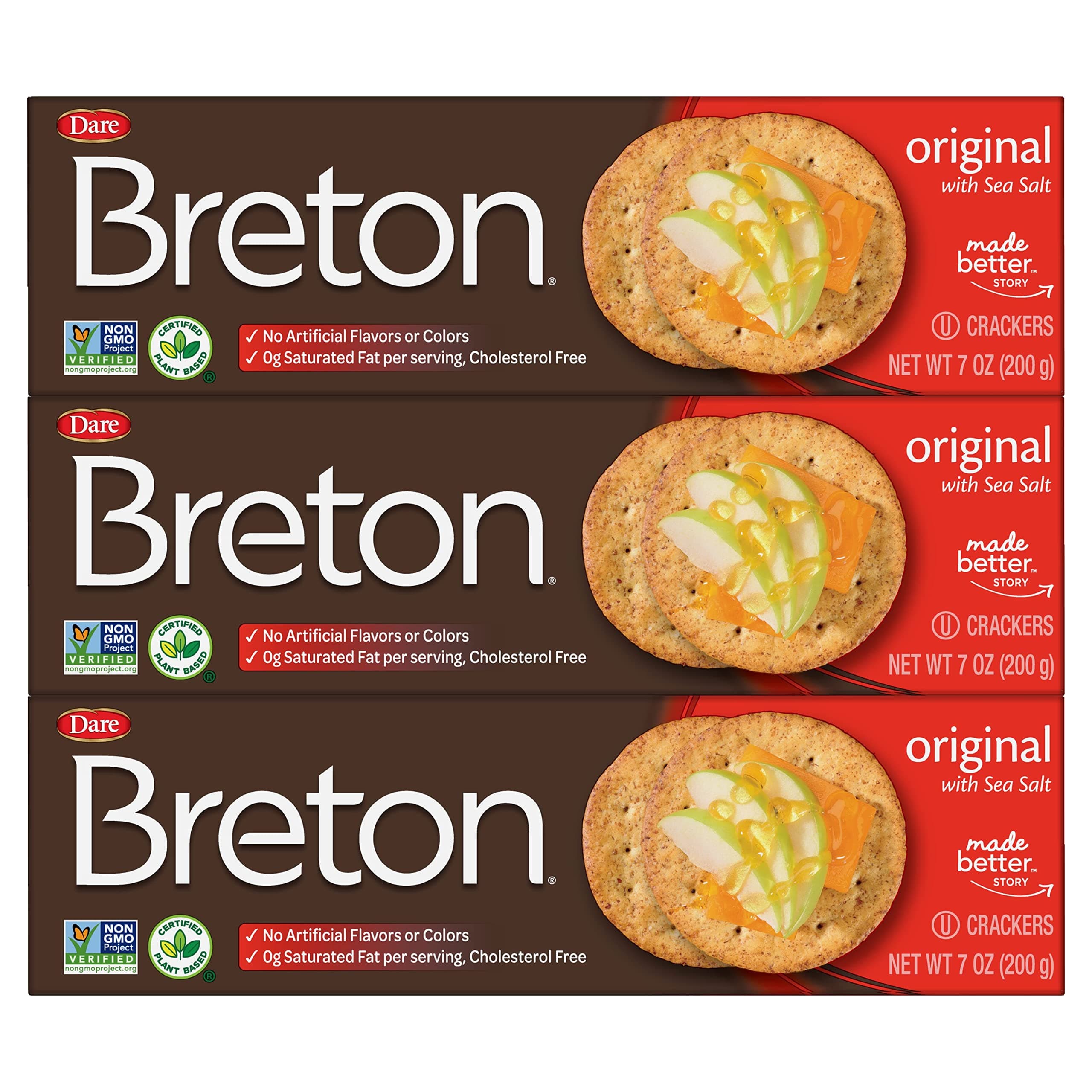 Original Crackers 7 Ounce Pack of 3