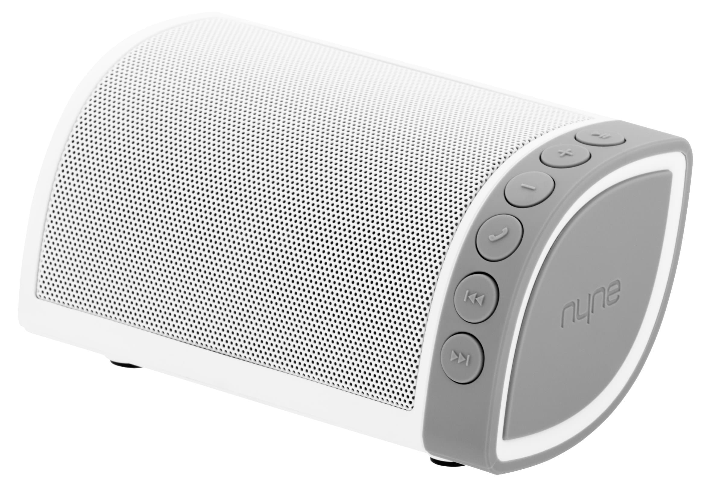 Nyne CRUISERWHT Cruiser Bluetooth Speaker - White/Grey