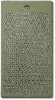 ShaktiMat Premium Acupressure Mat, Level 1 Intensity in Tulsi, Massage Muscles, Aid Sleep & Unlock Inner Tension | Similar to Acupuncture | FSA/HSA Eligible | Organic Cotton Certified