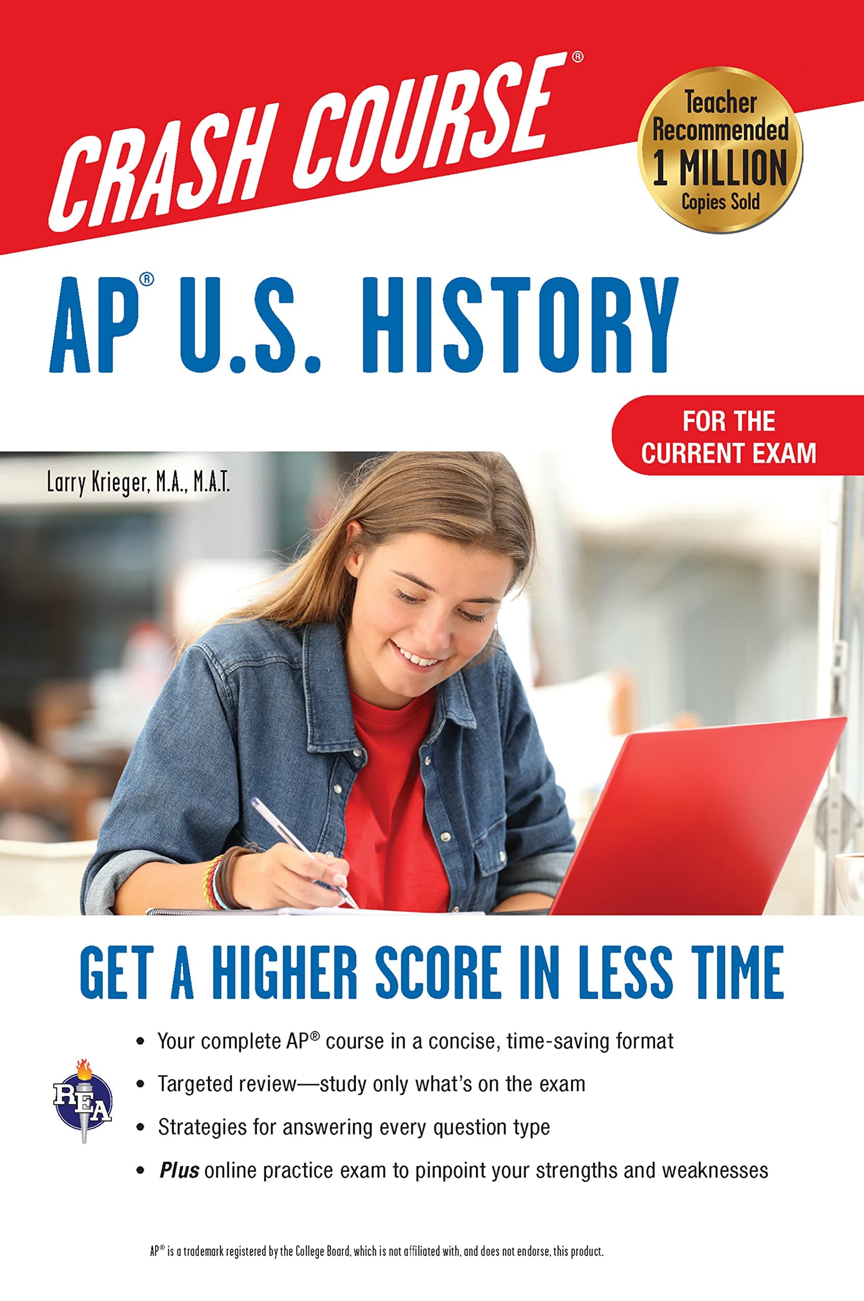 Ap(r) U.S. History Crash Course, Book + Online: Get a Higher Score in Less Time Paperback – Illustrated, 2 January 2020