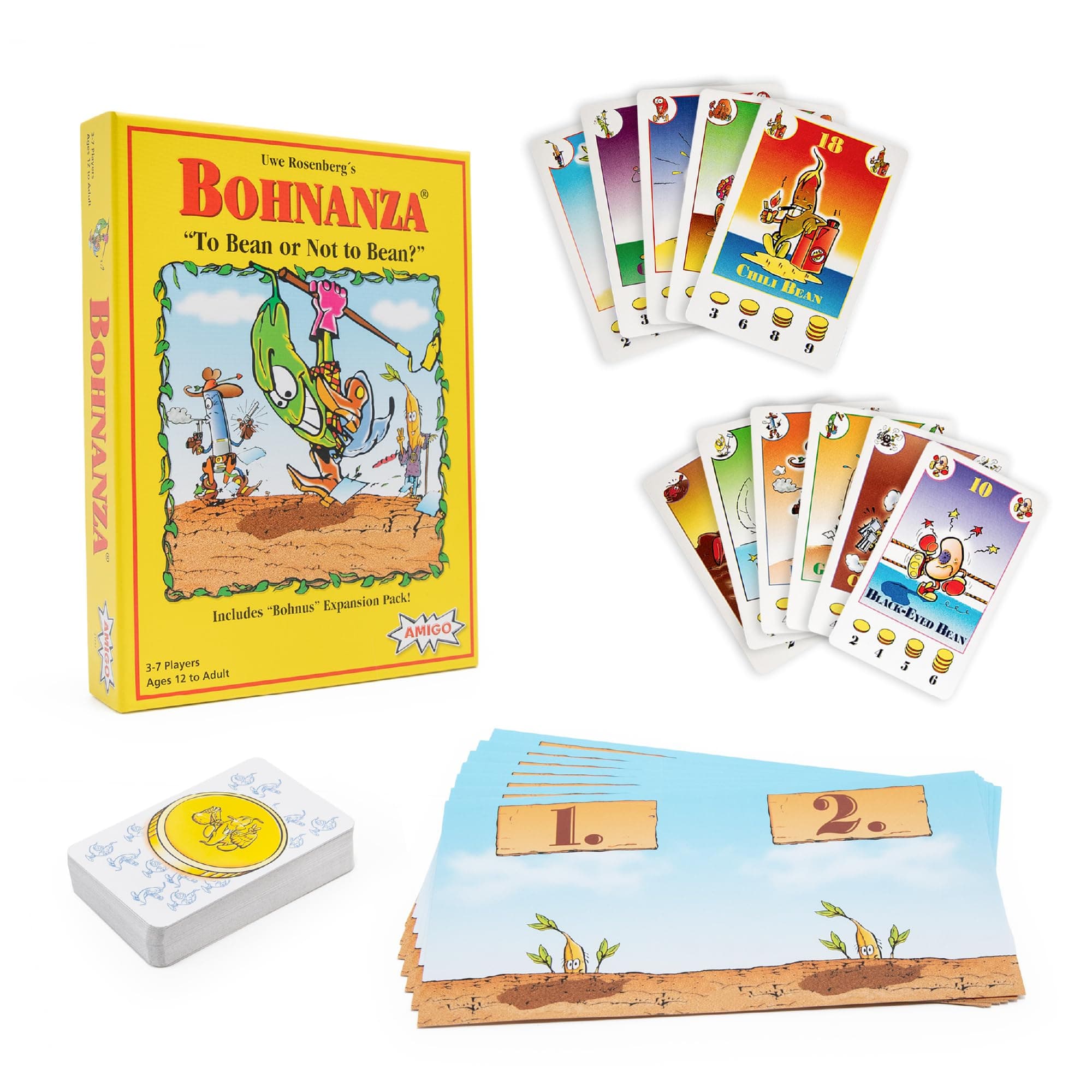 Amigo Rio Grande Games Bohnanza Card Game