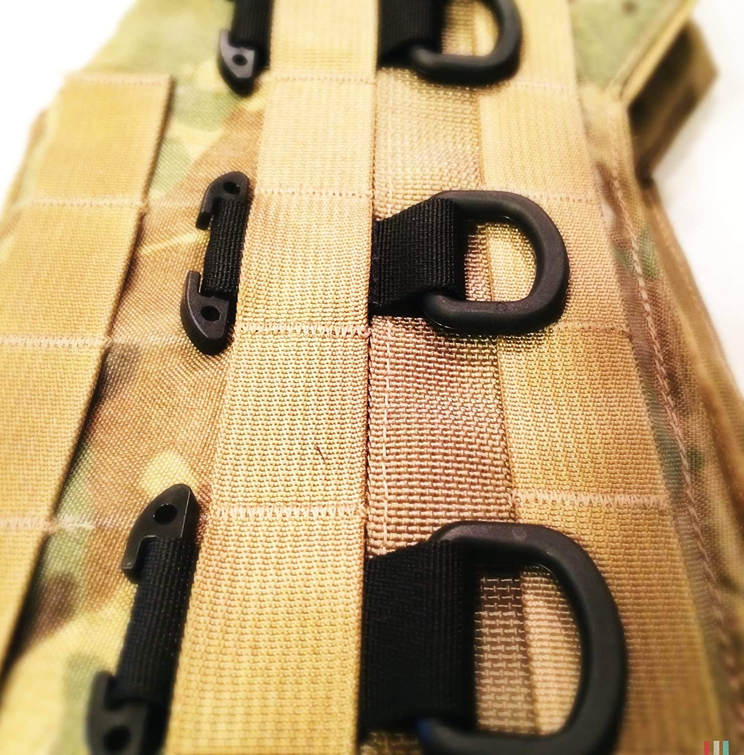 3 Pack Black Military Tactical T-Ring Tring Adaptor from Pantel Tactical