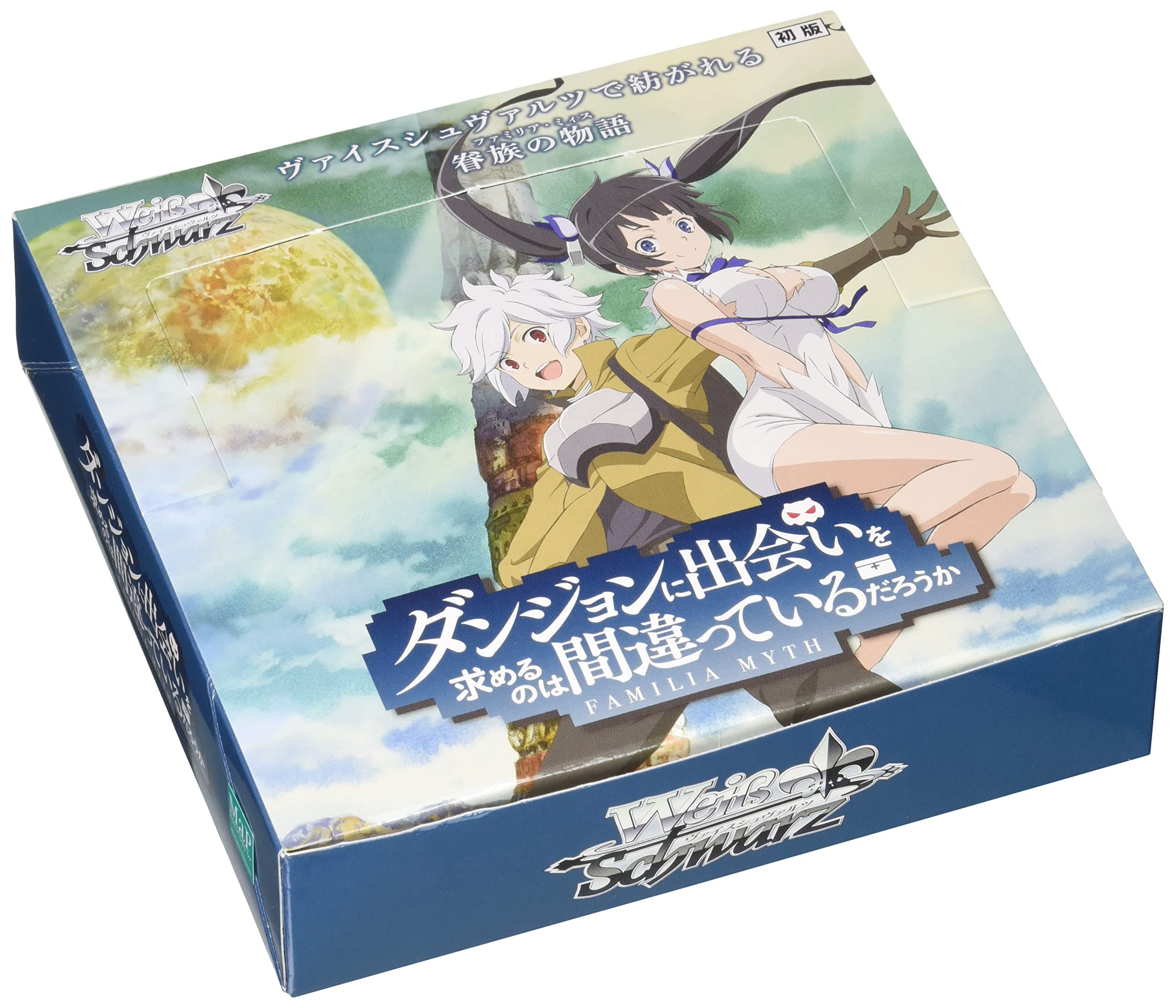 Weiss Schwarz Booster Box is It Wrong to Try to Pick Up Girls in a Dungeon? Japanese Edition Trading Card Games