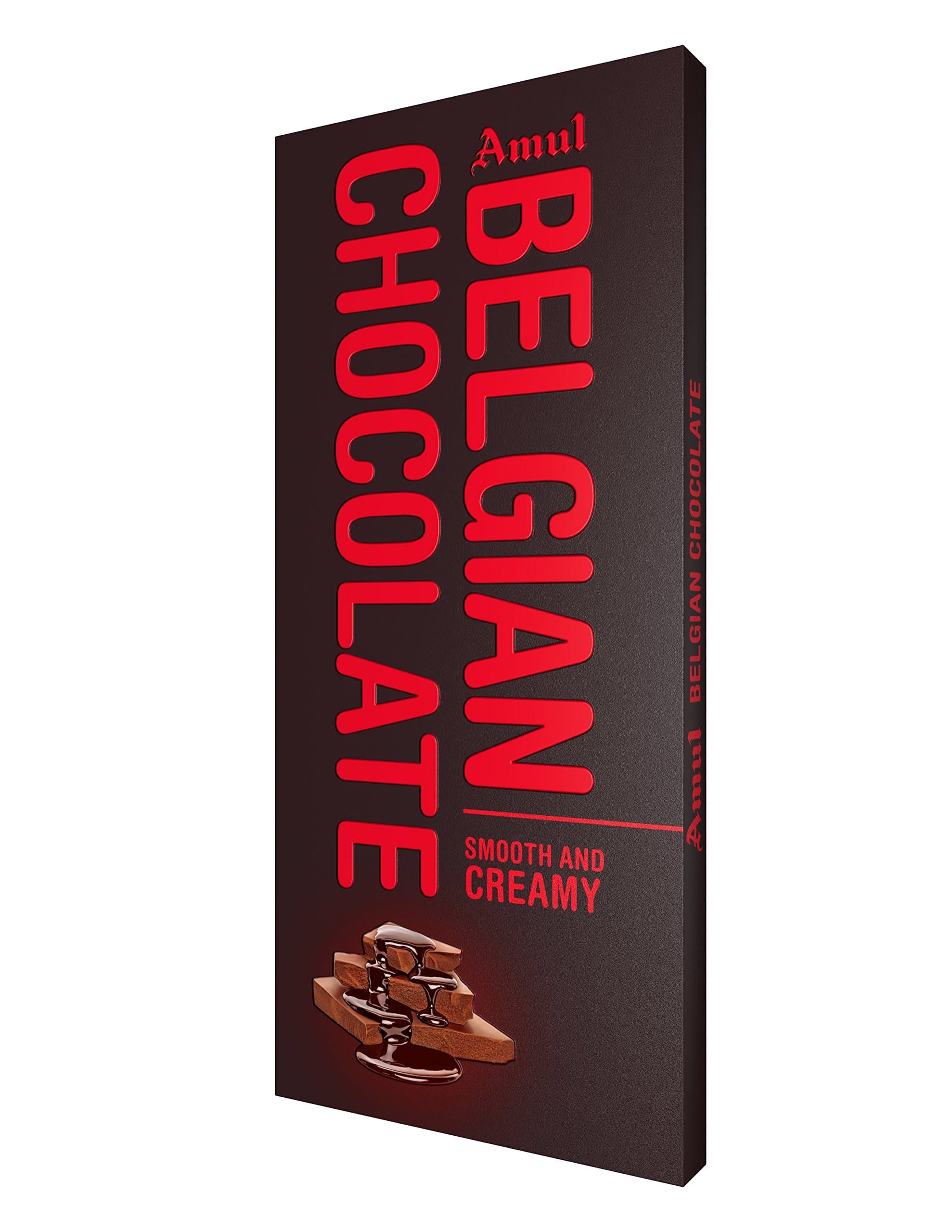 Amul Belgian Milk Chocolate, 125 Grams