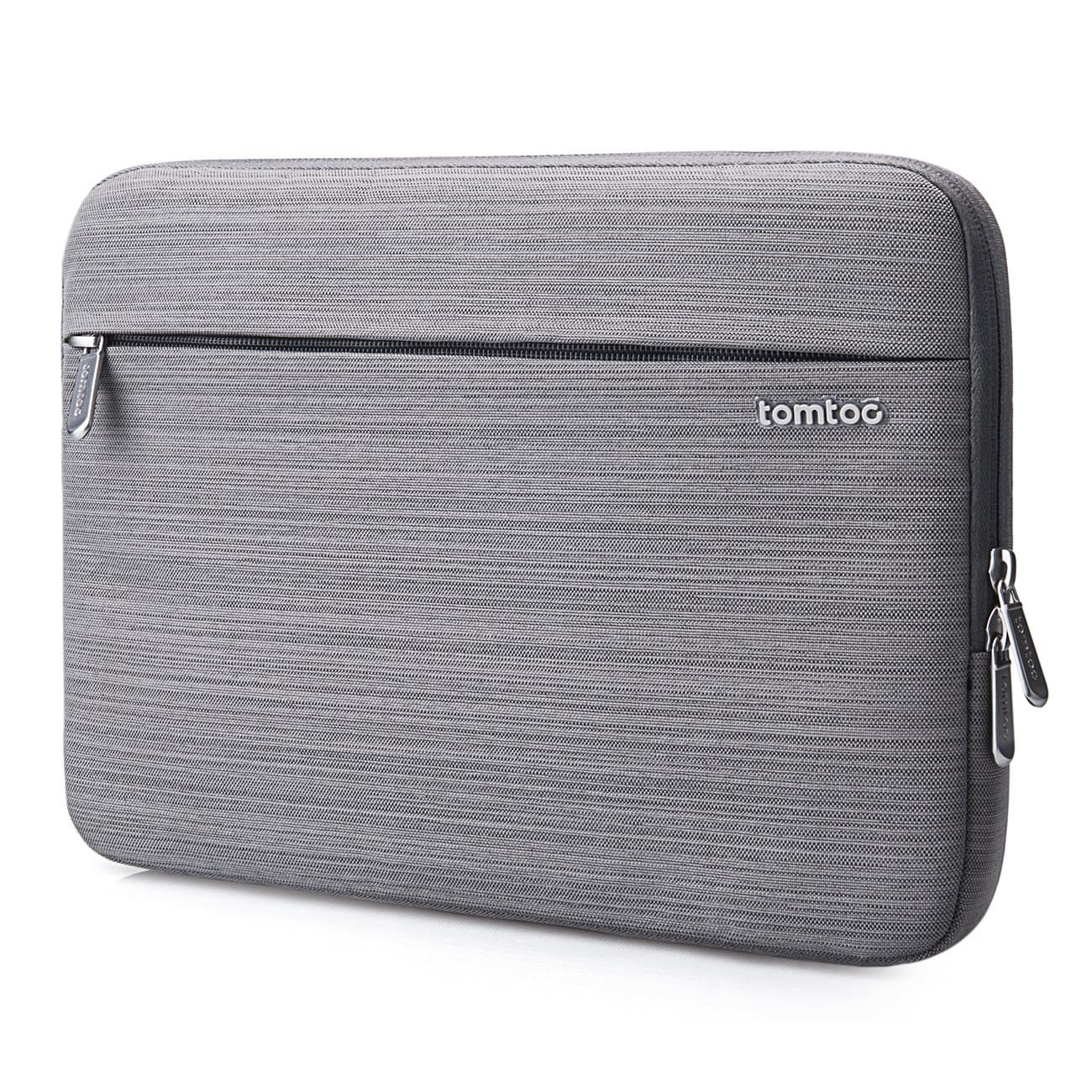 Tomtoc 360° Protective Laptop Sleeve for Microsoft Surface Book/Surface Book with Performance and Most 13 Inch Ultrabook Netbook Tablet, Shockproof, Gray