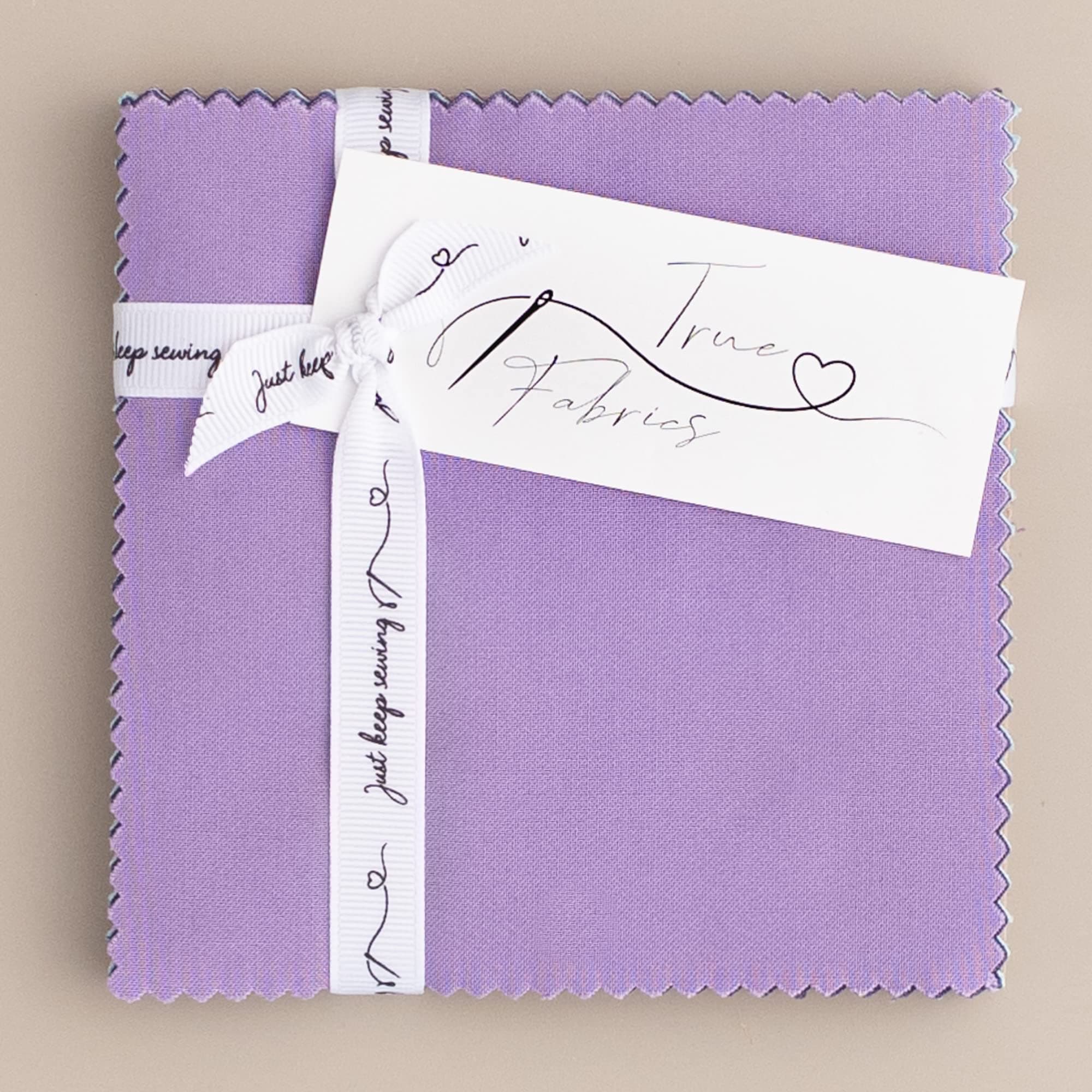 True Fabrics Solids Gemstones Precut Fabric (5" Squares)