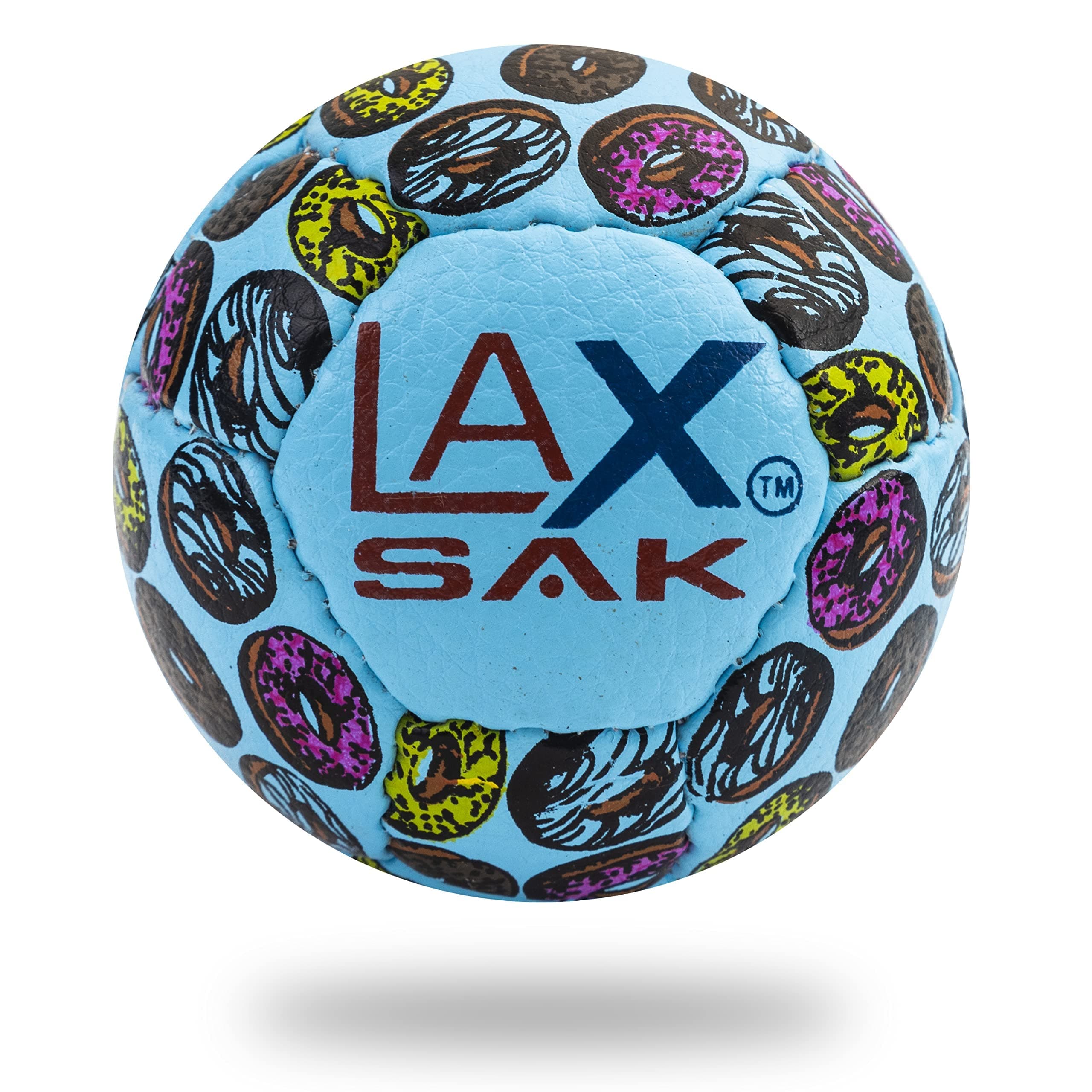 Lax SakSoft Practice Lacrosse Balls, 1 & 2 Packs - Same Weight & Size as a Regulation Lacrosse Balls, Great for Indoor & Outdoor Practices, Less Bounce & Minimal Rebounds