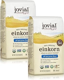 Jovial Organic Einkorn All-Purpose Flour - 32oz, Case of 10