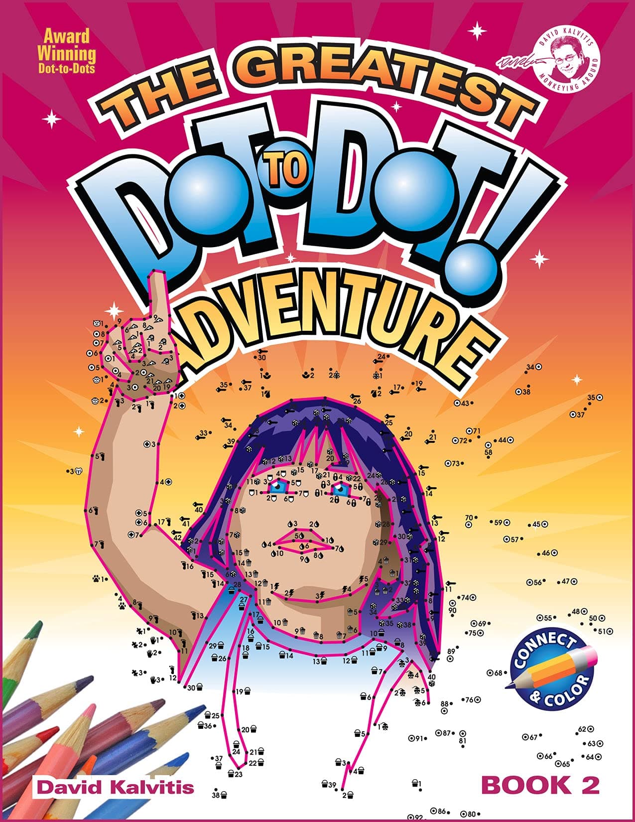 Greatest Dot-to-Dot Adventure (Book 2) - Activity Book - 4 Page Fold-Out Inside