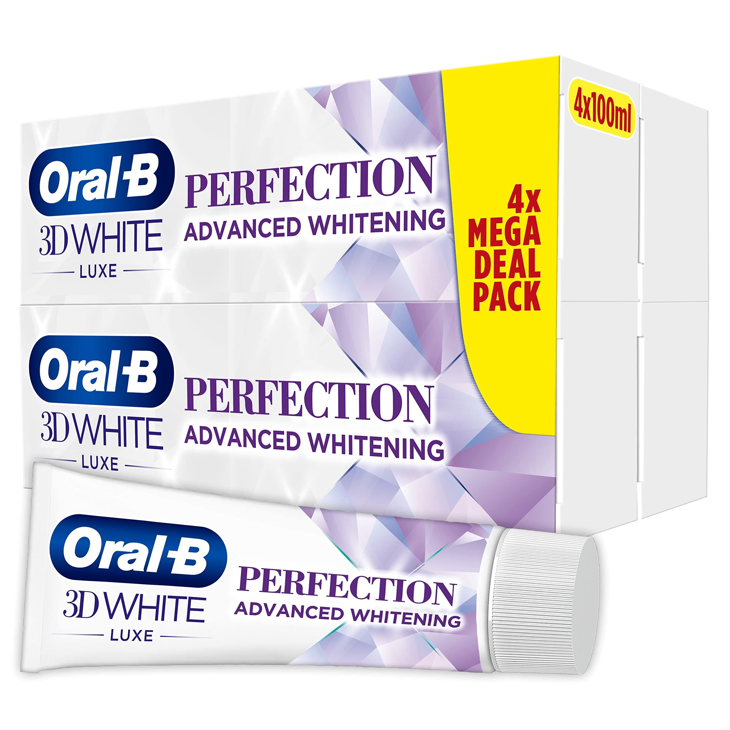Oral-B 3DWhite Luxe Perfection 4x100ml, Old