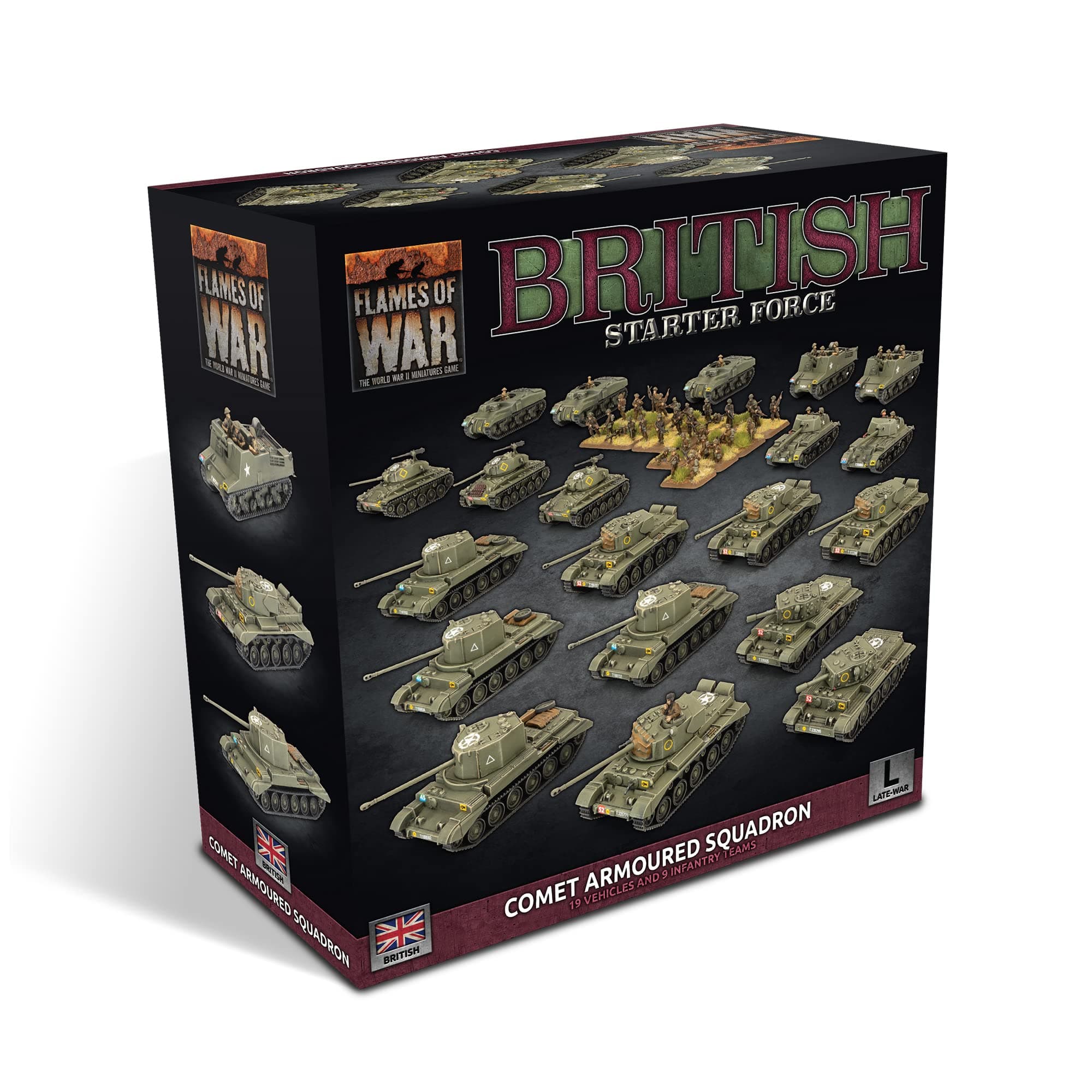 Flames of War Comet Armoured Squadron