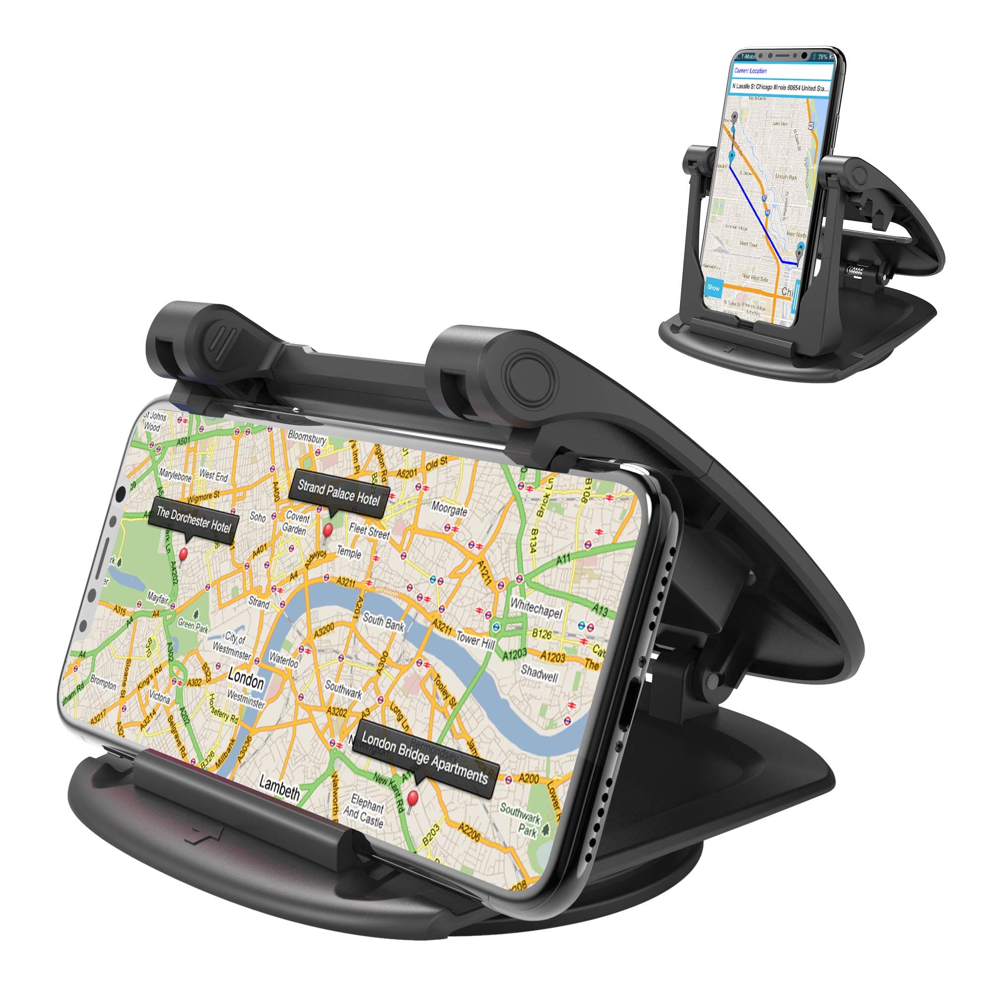 Kapebow CPM13 car Phone Mount, Black/Red