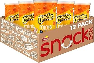 Minis Canisters, Cheetos Cheddar, 1.5 Ounce (Pack of 12)
