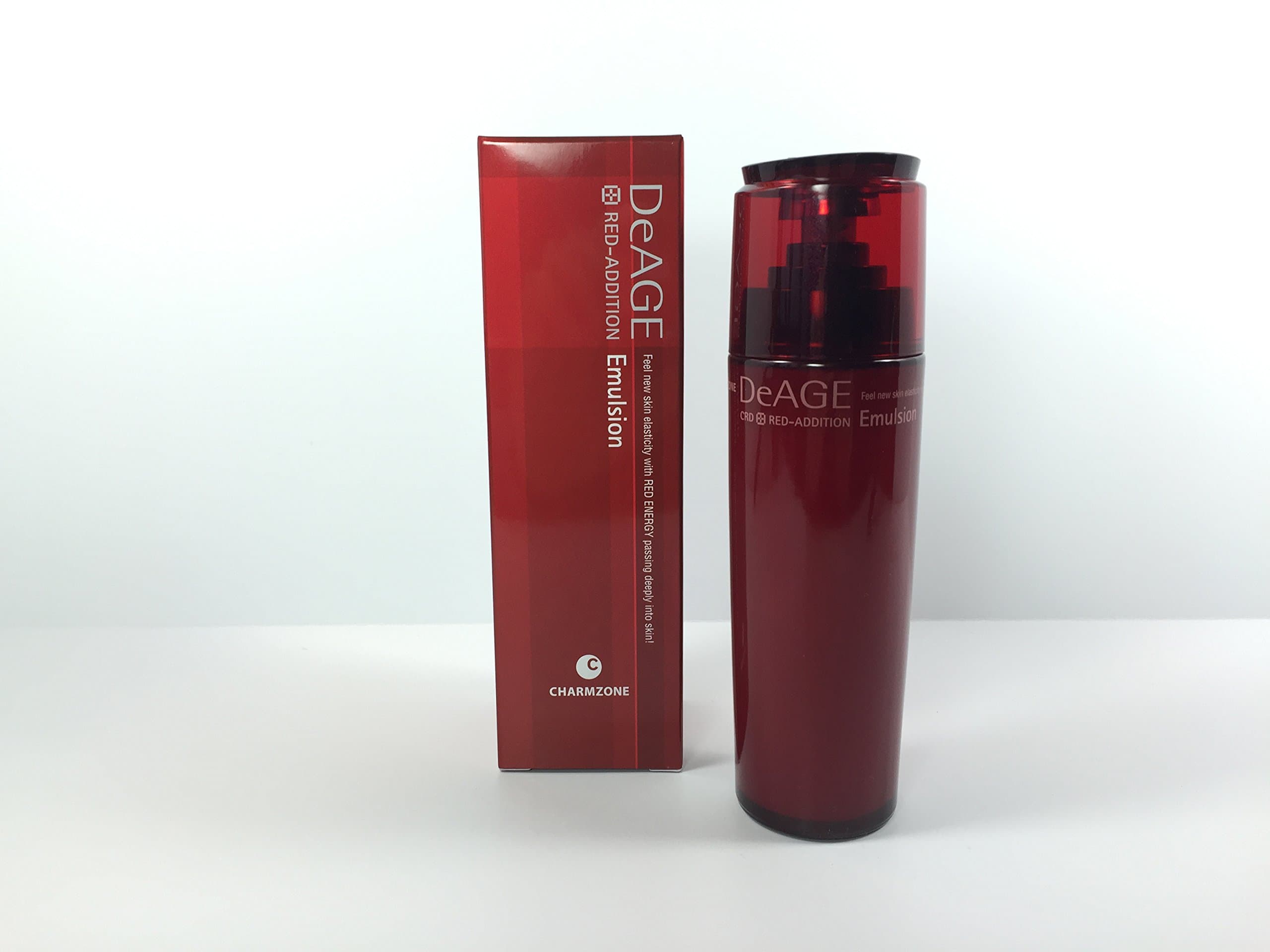 CHARMZONE DeAge Red Addition Emulsion- Serum For Long Lasting Hydration, Smoothing Lines and Ultimate Nourishment (130ml/4.4 fl.oz)