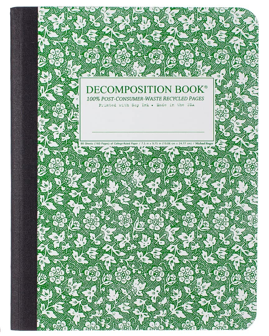Parsley Decomposition Book: College-ruled Composition Notebook With 100% Post-Consumer-Waste Recycled Pages Office Product – January 1, 2013