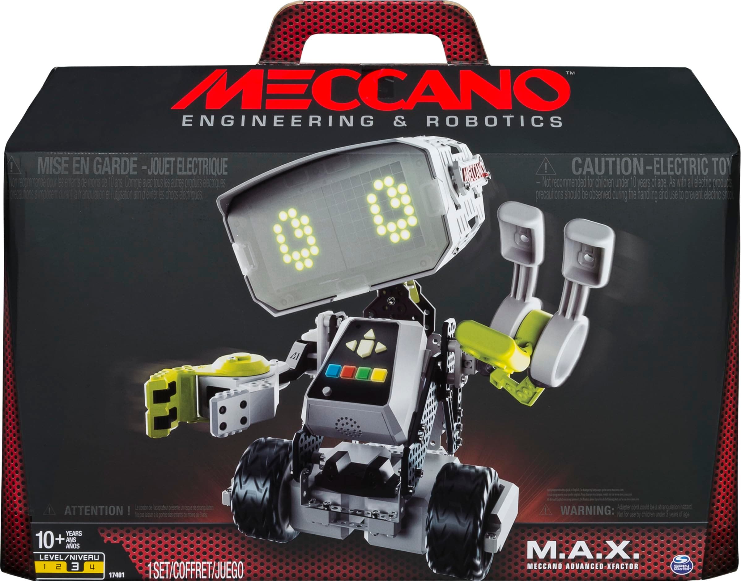 MECCANOErector – M.A.X Robotic Interactive Toy with Artificial Intelligence