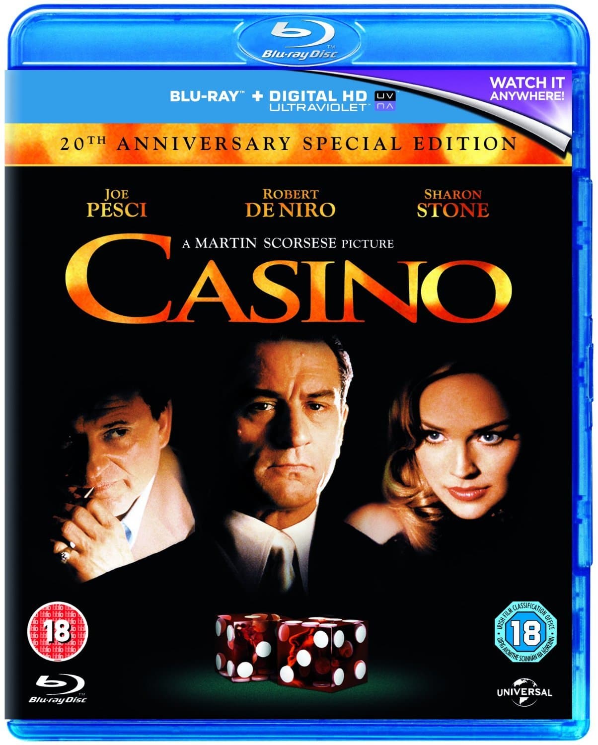 Casino - 20th Anniversary Edition [Blu-ray]