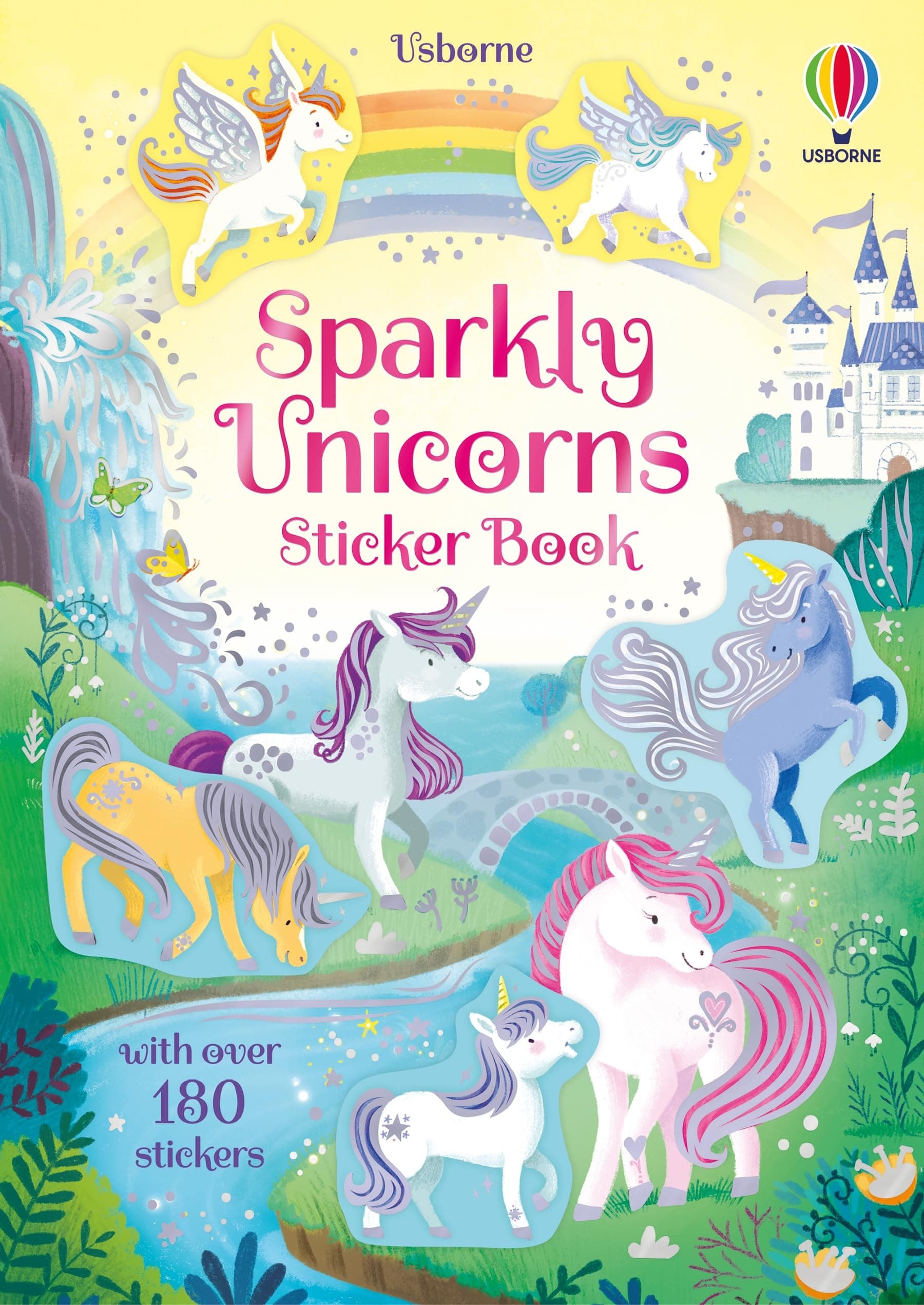Sparkly Unicorns Sticker Book: Interactive Unicorn Activity With over 100 Stickers For Kids (Sparkly Sticker Books)