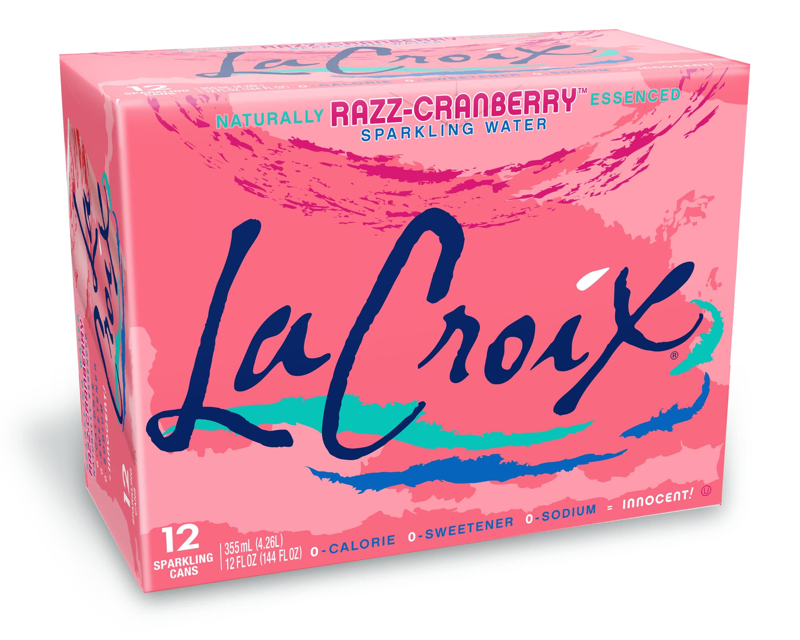 La Croix Sparkling Water, Cran-Raspberry, 12 oz Can (Pack of 12)